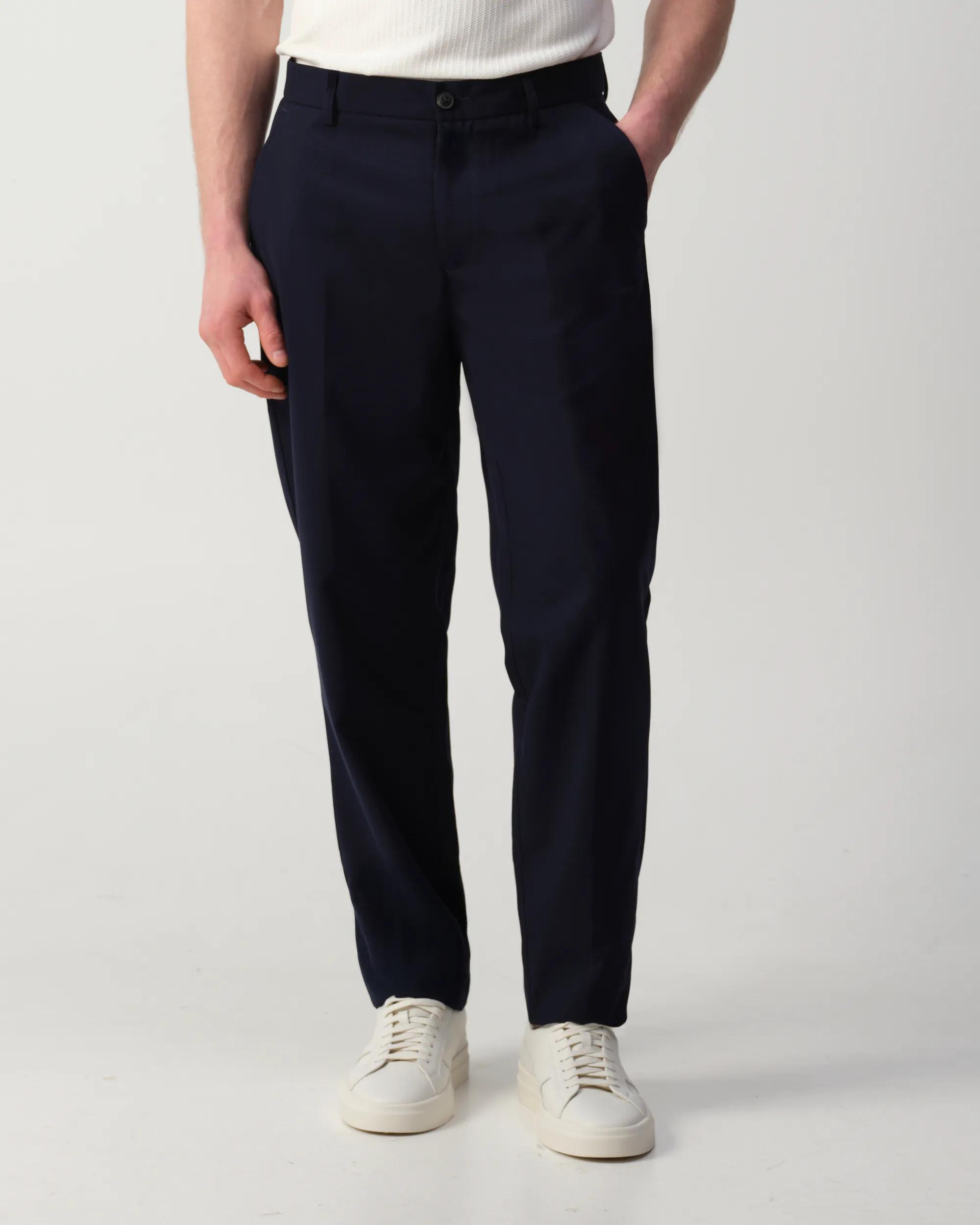 Les Deux Pantalon Donker blauw 104919-001-32