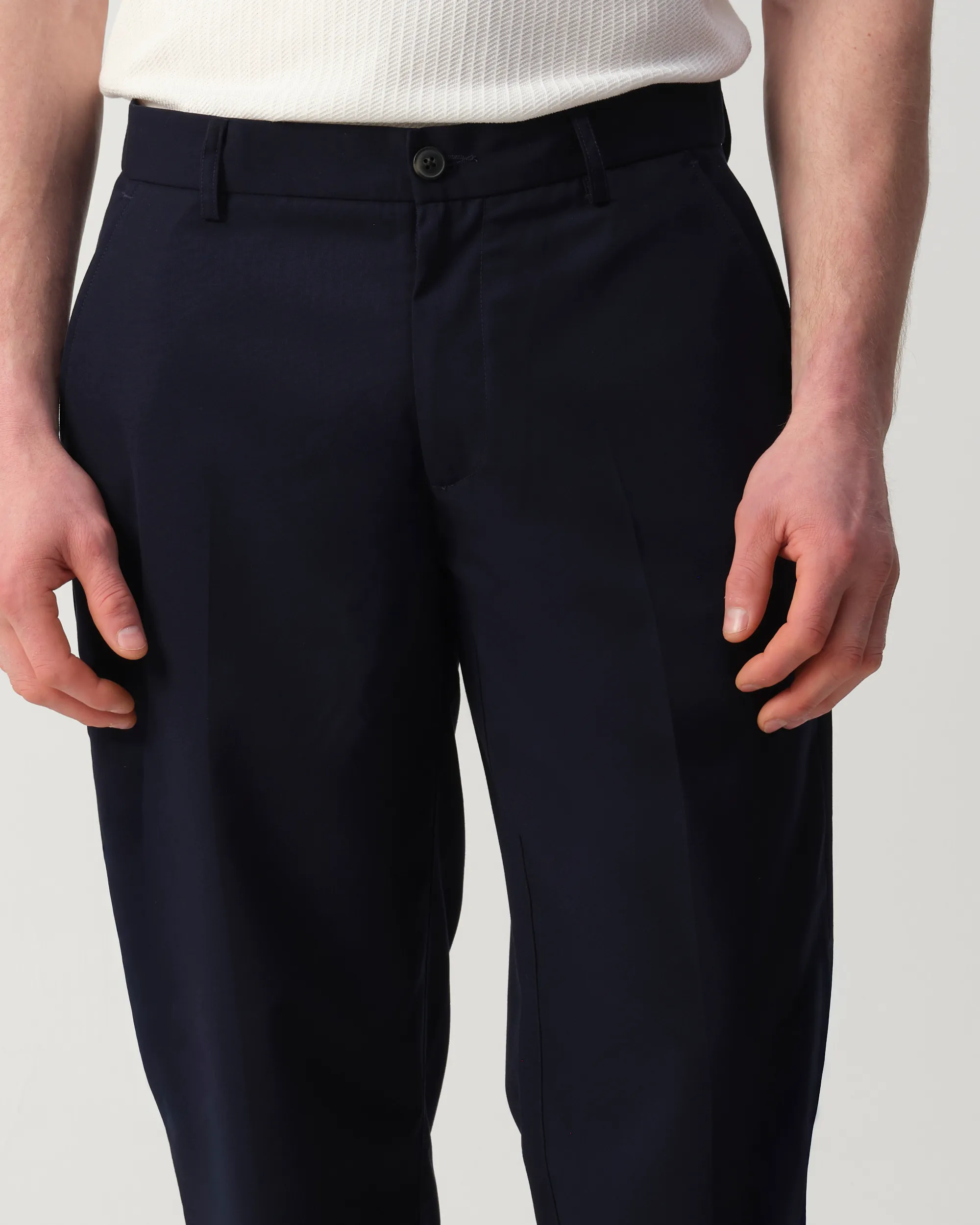 Les Deux Pantalon Donker blauw 104919-001-32