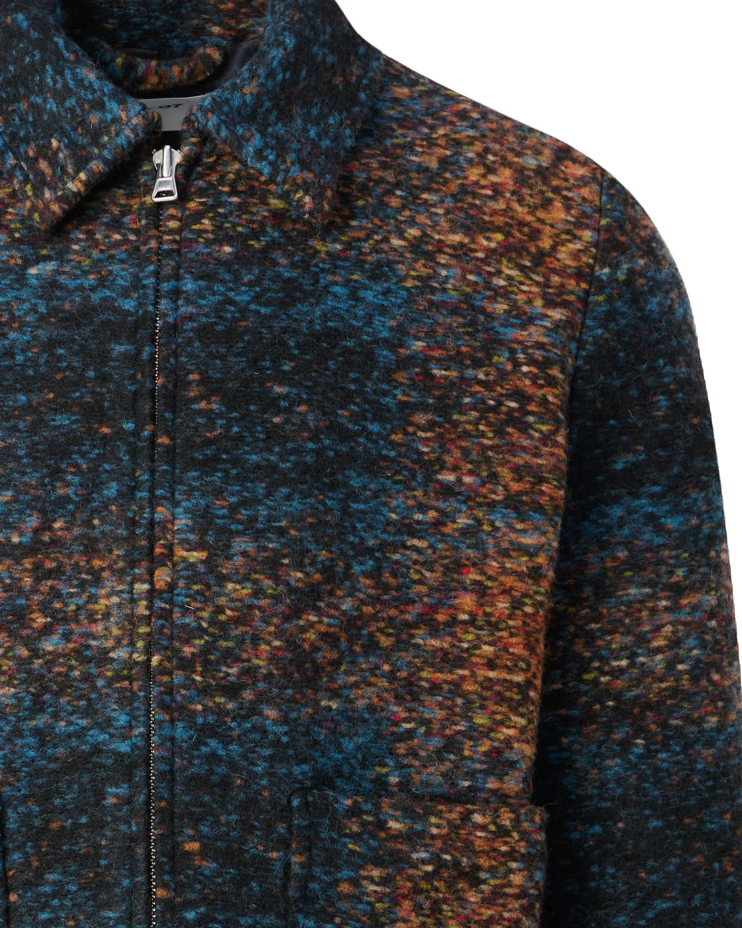 NN07 Overshirt Blauw 105515-001-M
