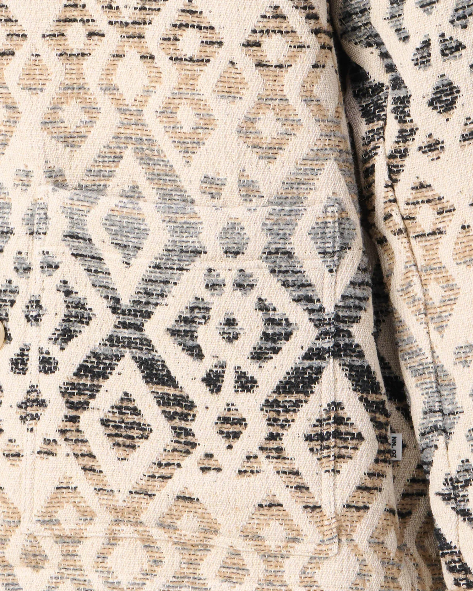 NN07 Overshirt Ecru 105519-001-L