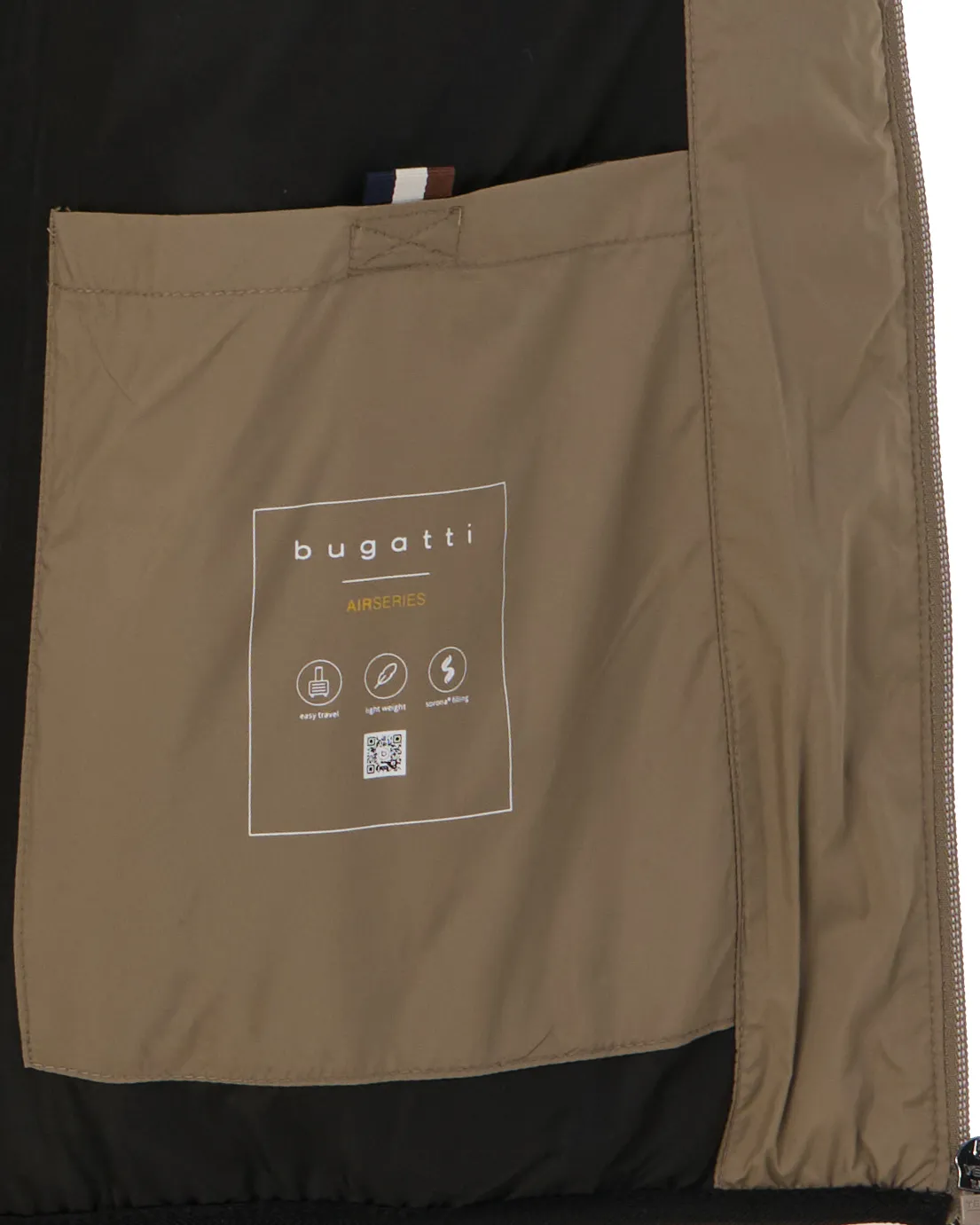 Bugatti clothing Gewatteerde jas Beige 105763-001-56