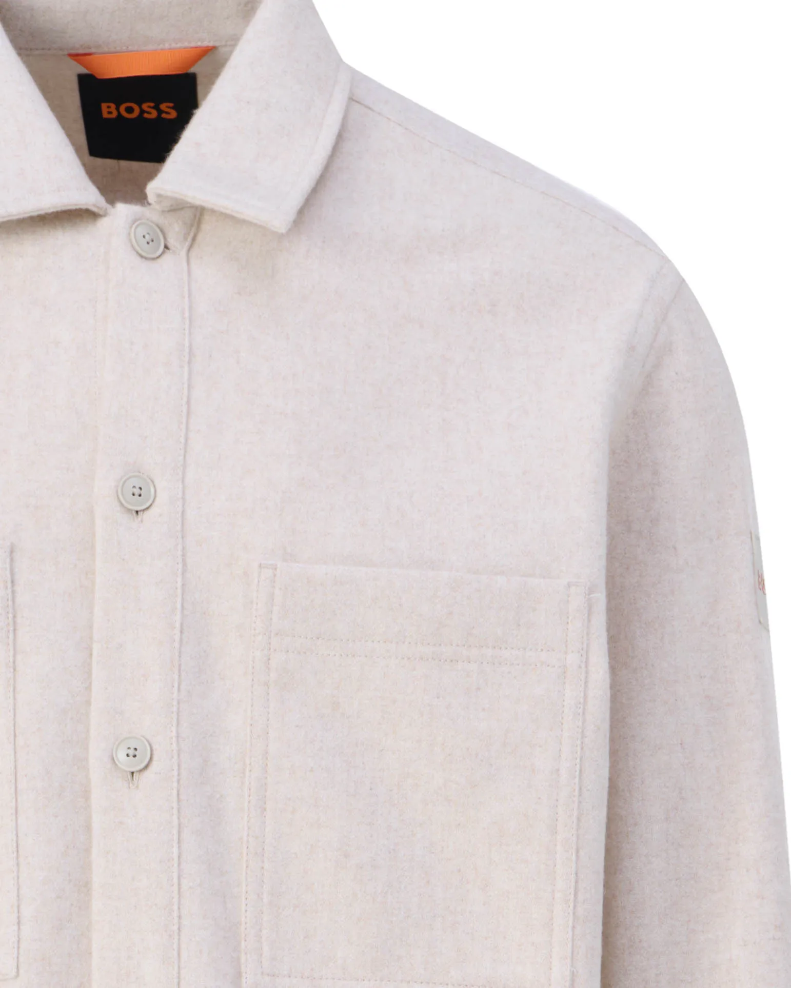 Boss Casual Overshirt Beige 105882-001-L