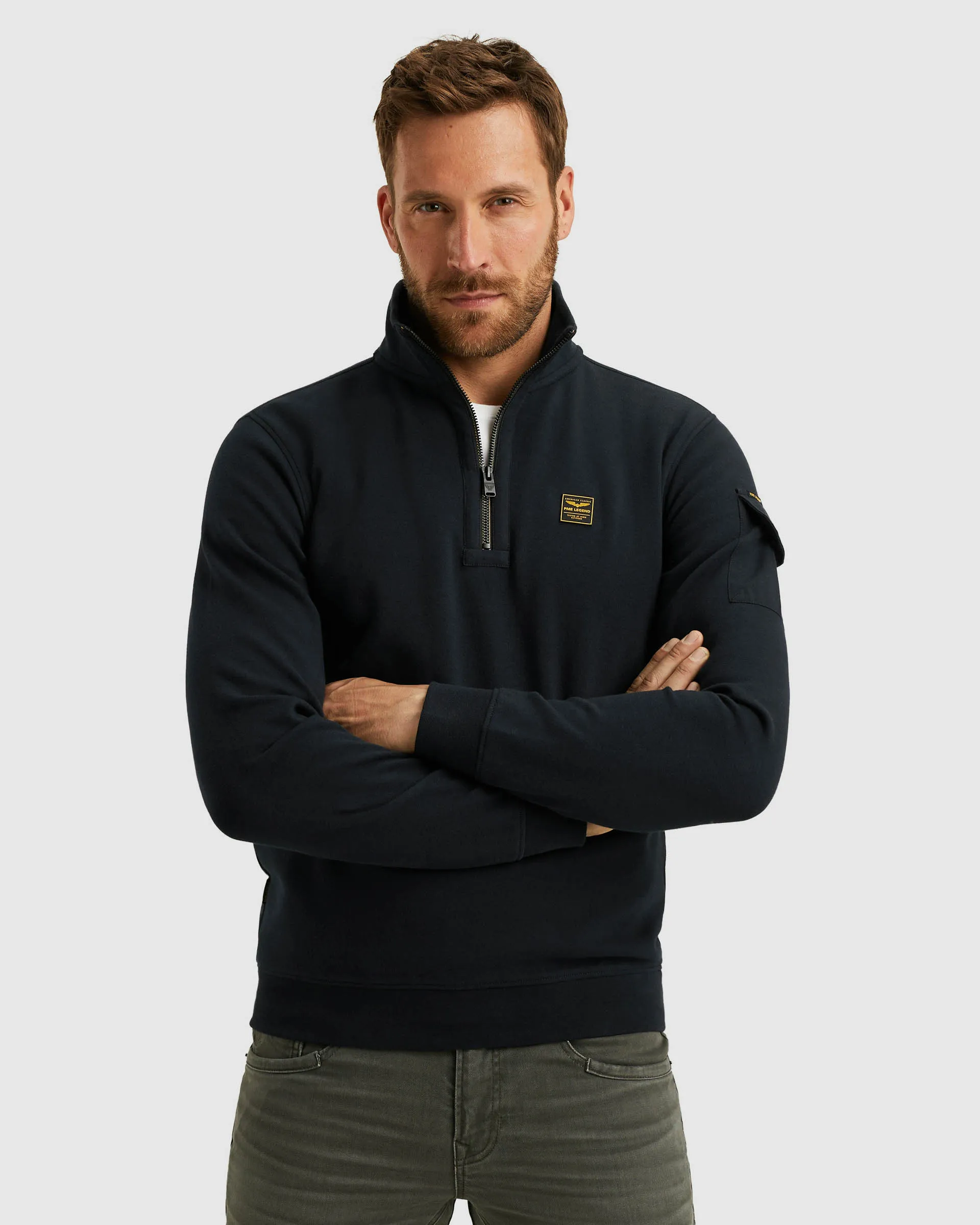 PME Legend Schipperstrui Blauw 105914-001-L