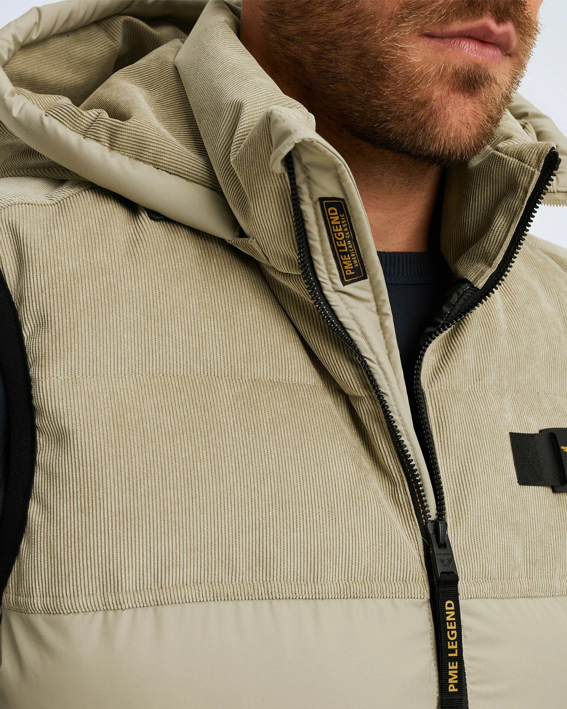 PME Legend Gobbler Bodywarmer Beige 105928-001-XXL