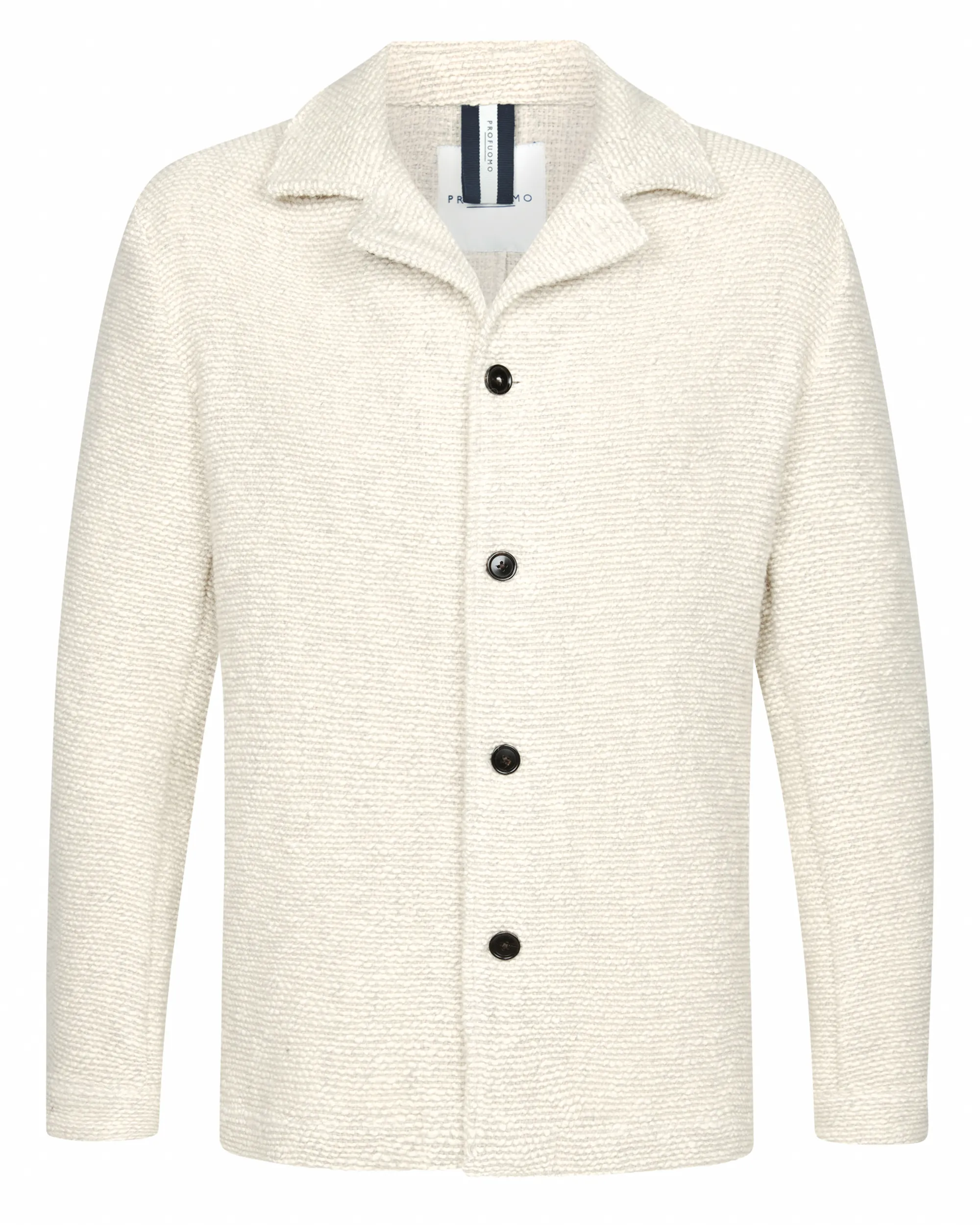 Profuomo Overshirt Wit 106106-001-L