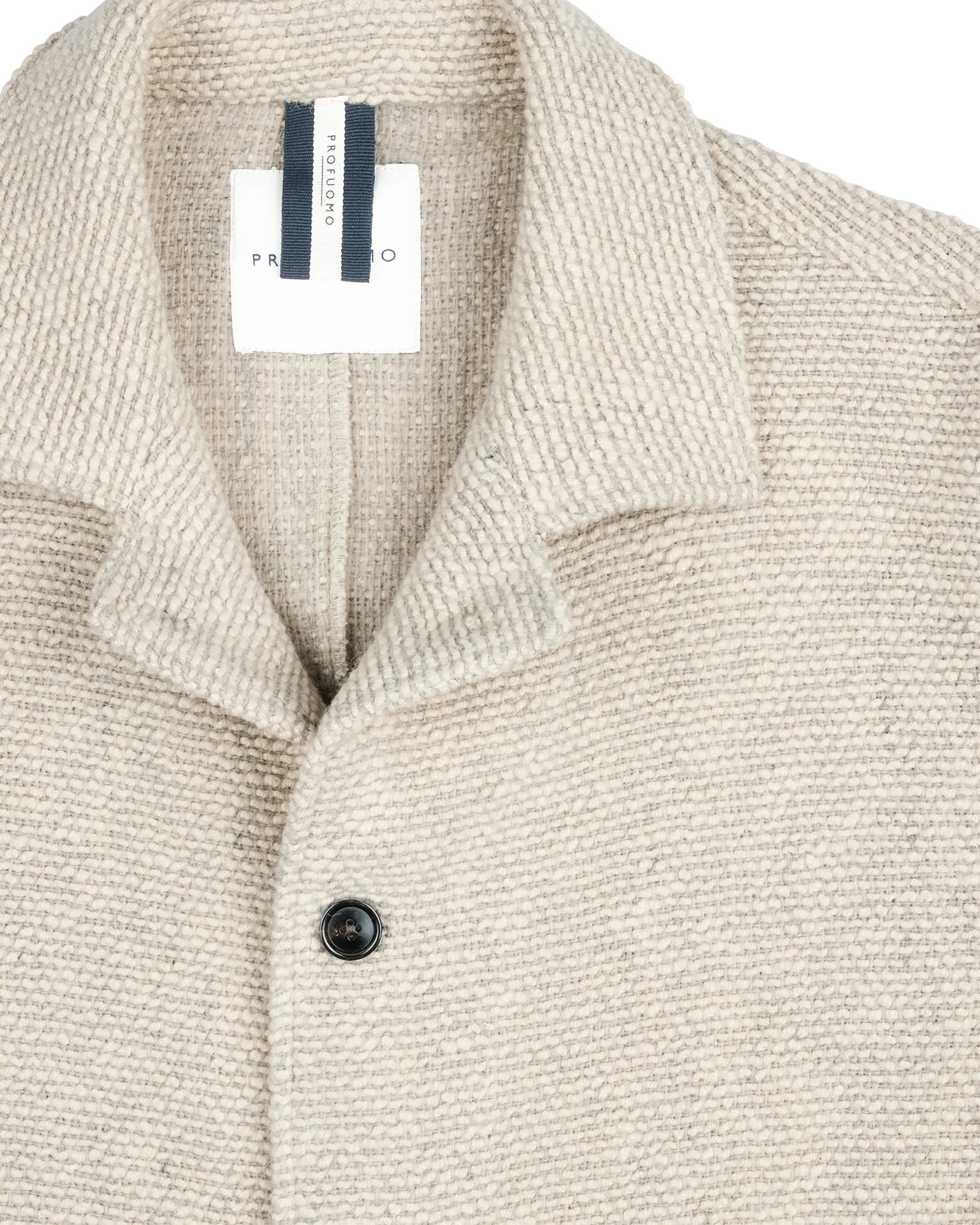 Profuomo Overshirt Wit 106106-001-L