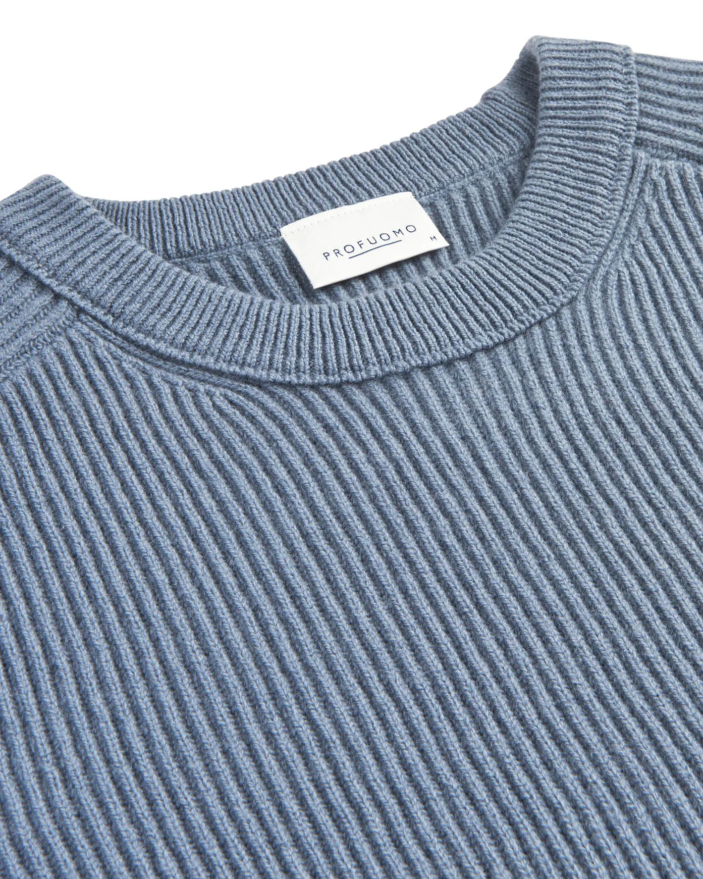 Profuomo Trui O-hals Blauw 106140-001-L