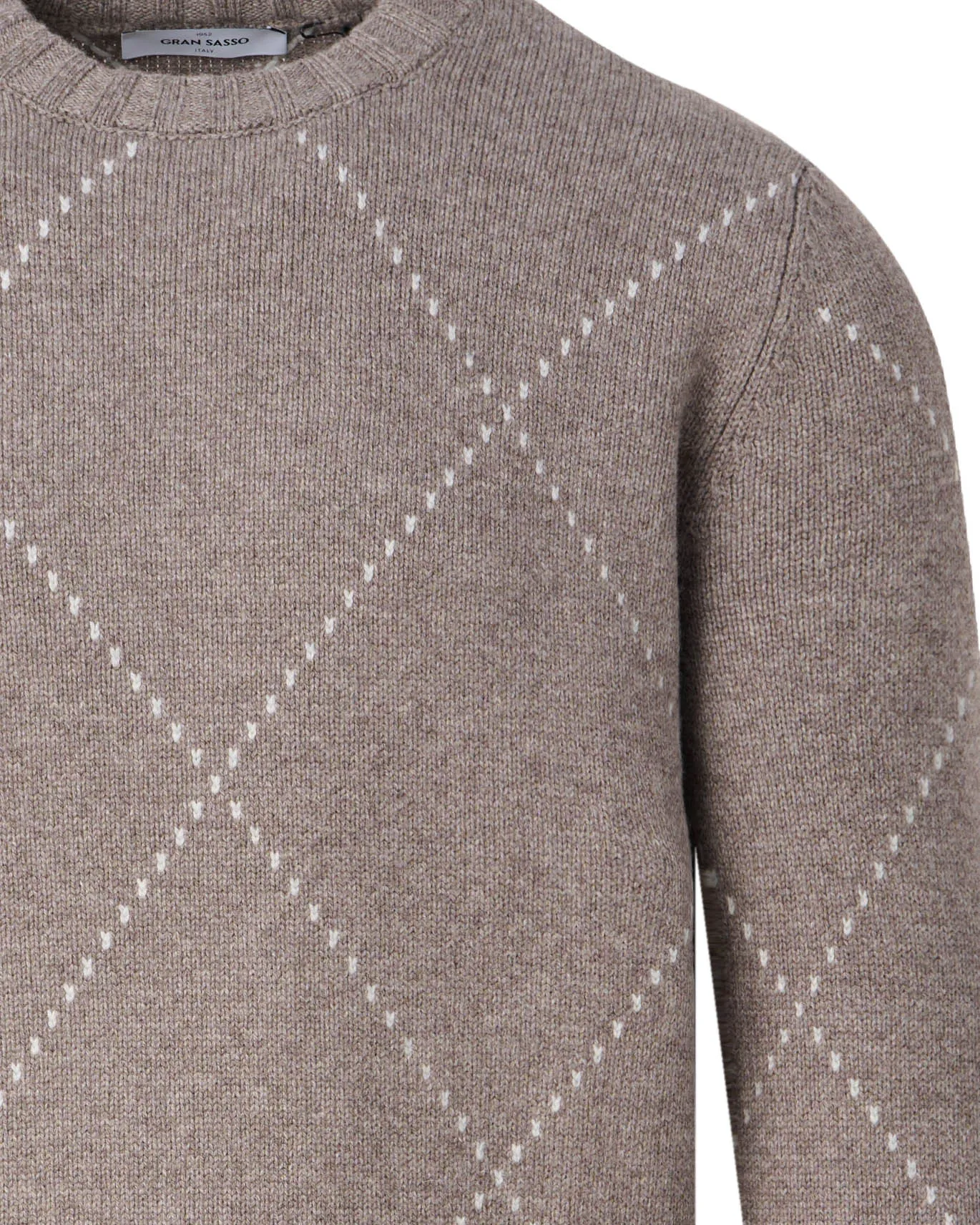 Gran Sasso Trui O-hals Grijs 106320-001-48