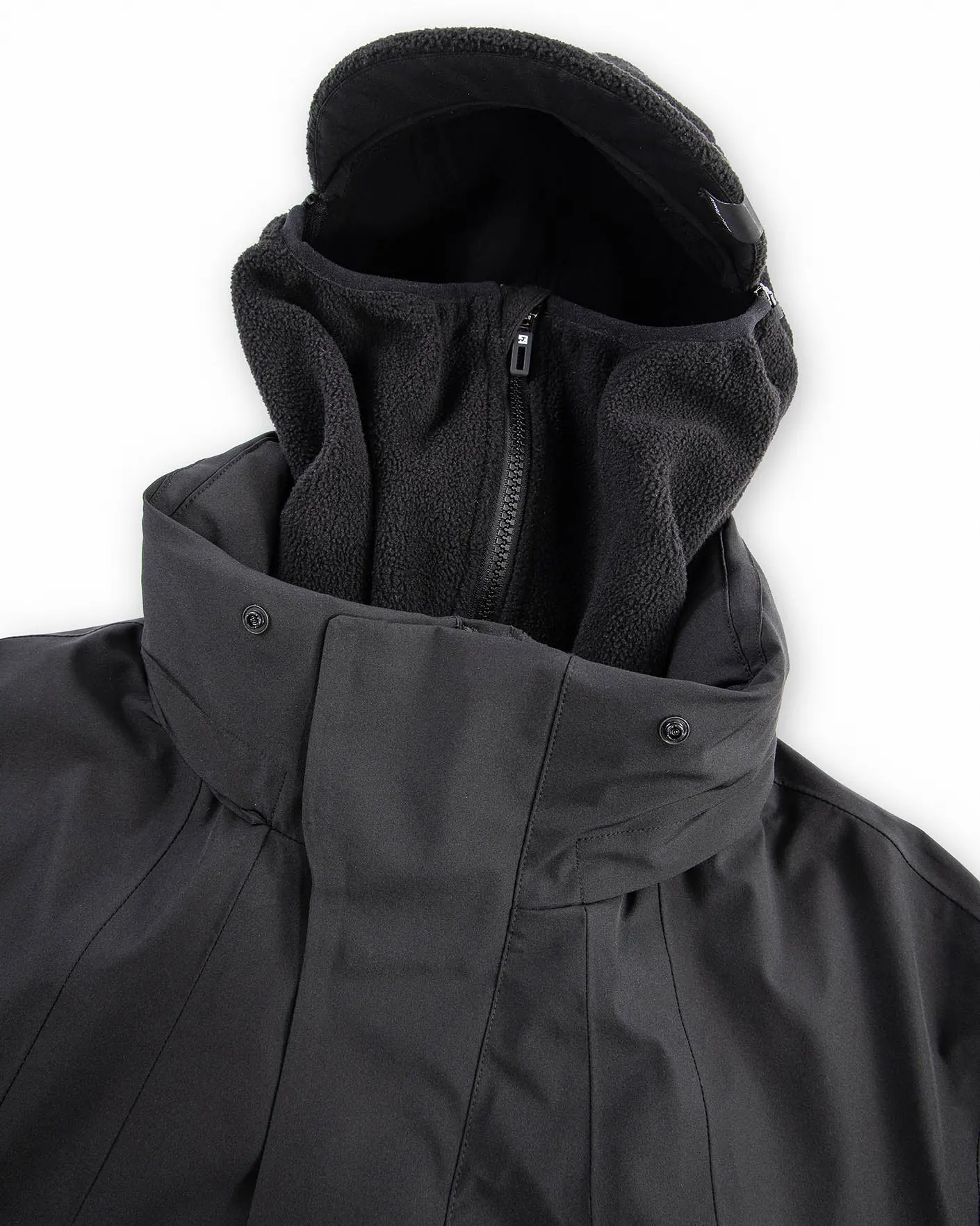 Krakatau Gewatteerde jas Zwart 106442-001-L