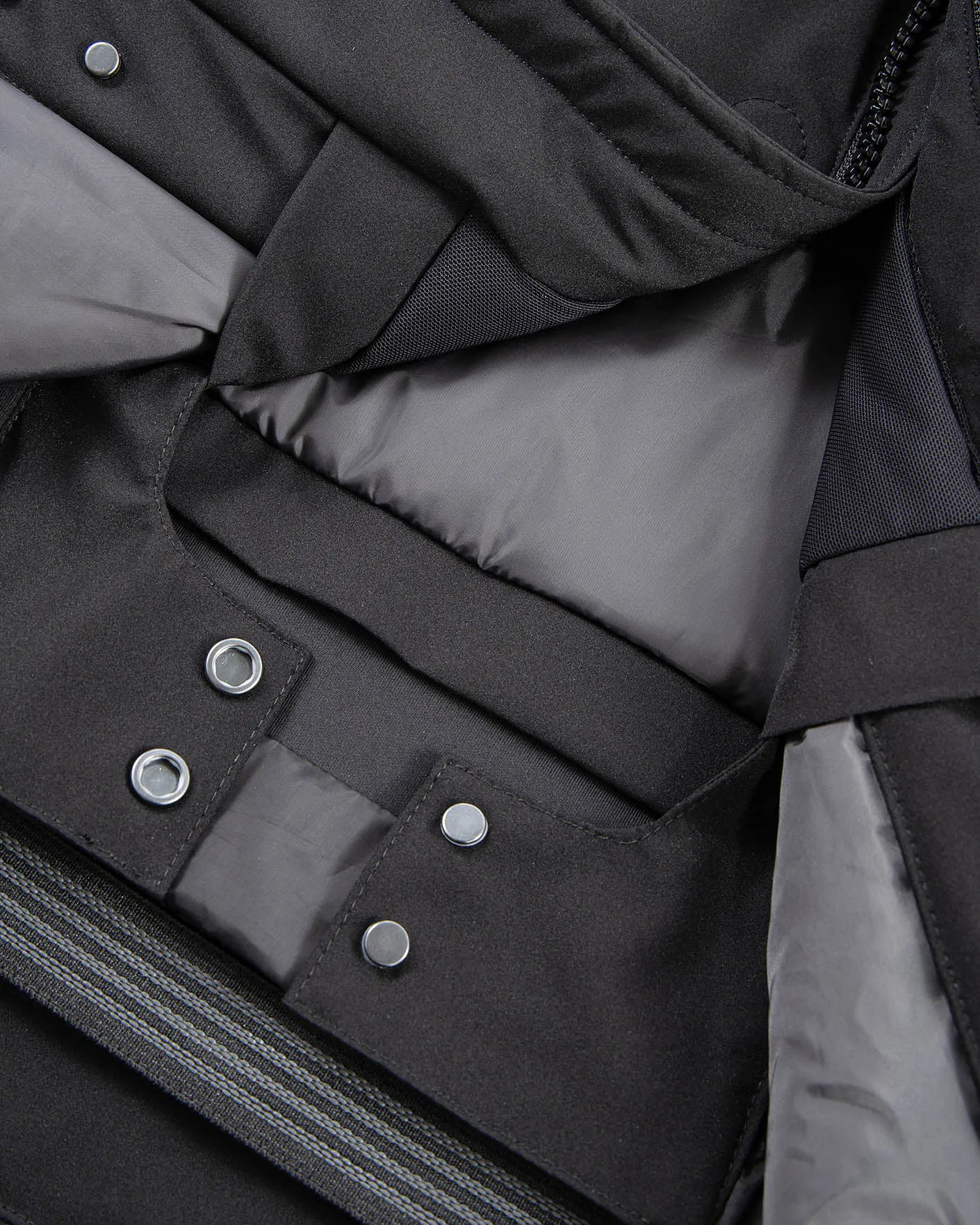 Krakatau Gewatteerde jas Zwart 106442-001-L