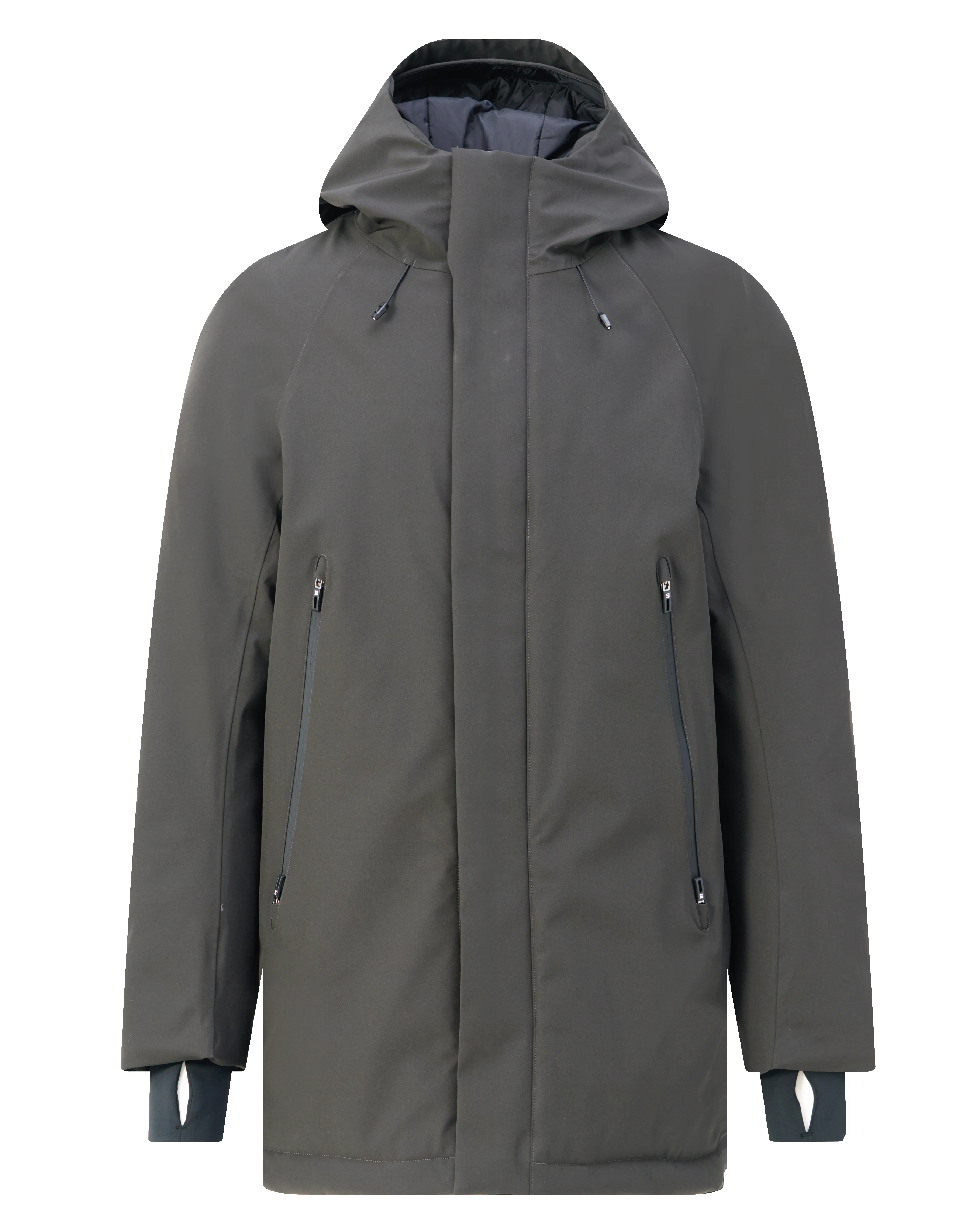 Krakatau Gewatteerde jas Groen 106444-001-L