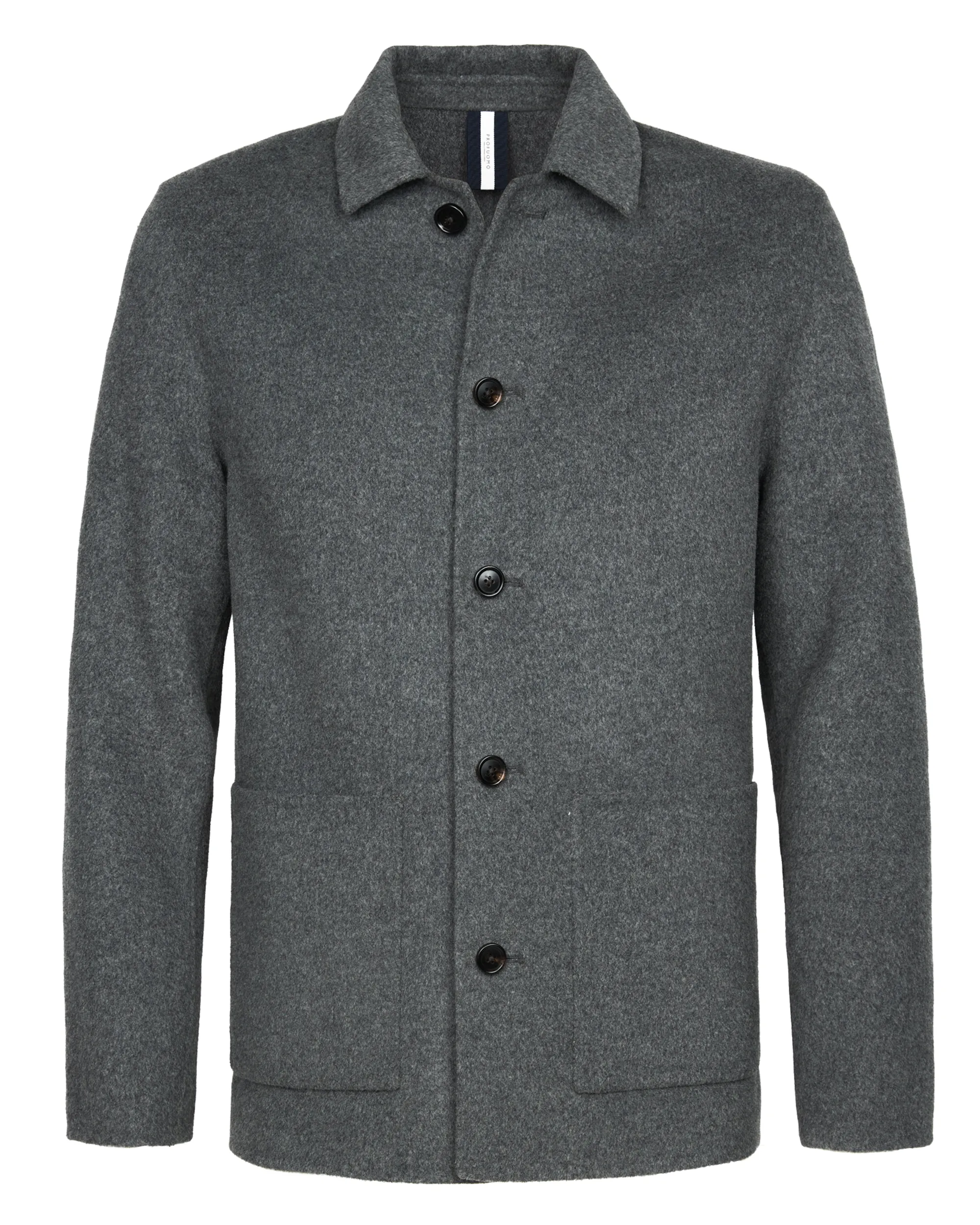 Profuomo Overshirt Grijs 106462-001-L
