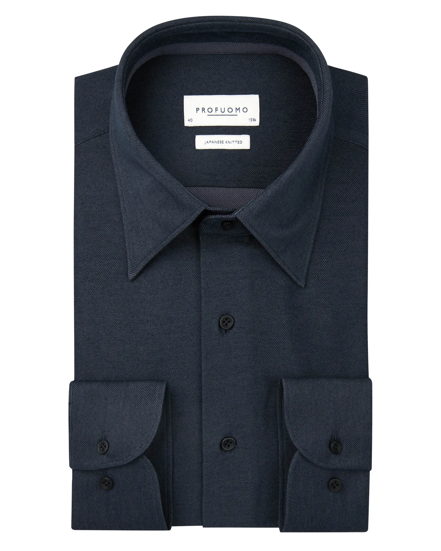 Profuomo Overhemd LM Blauw 106465-001-37