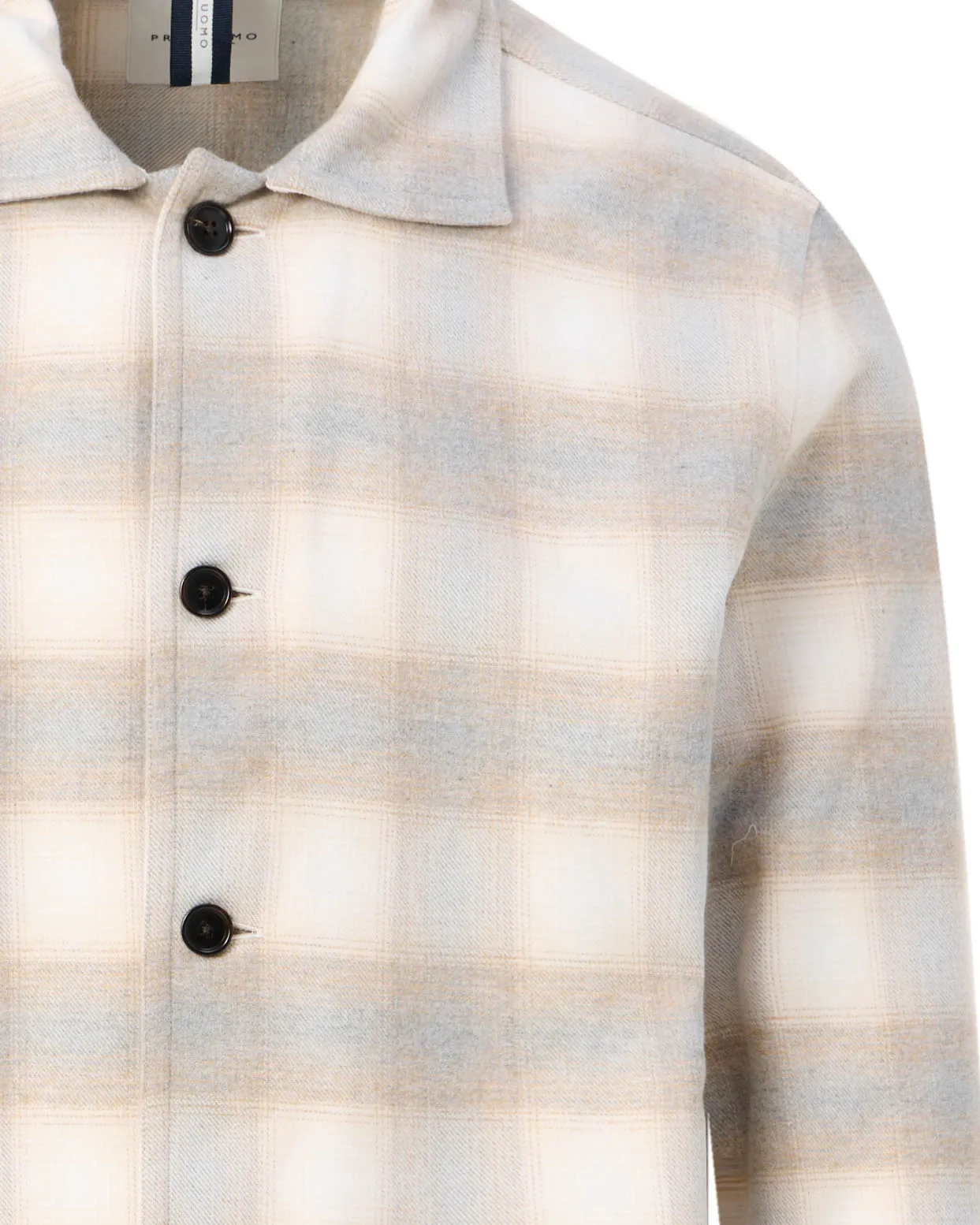 Profuomo Dress Shirt Beige 106467-001-L