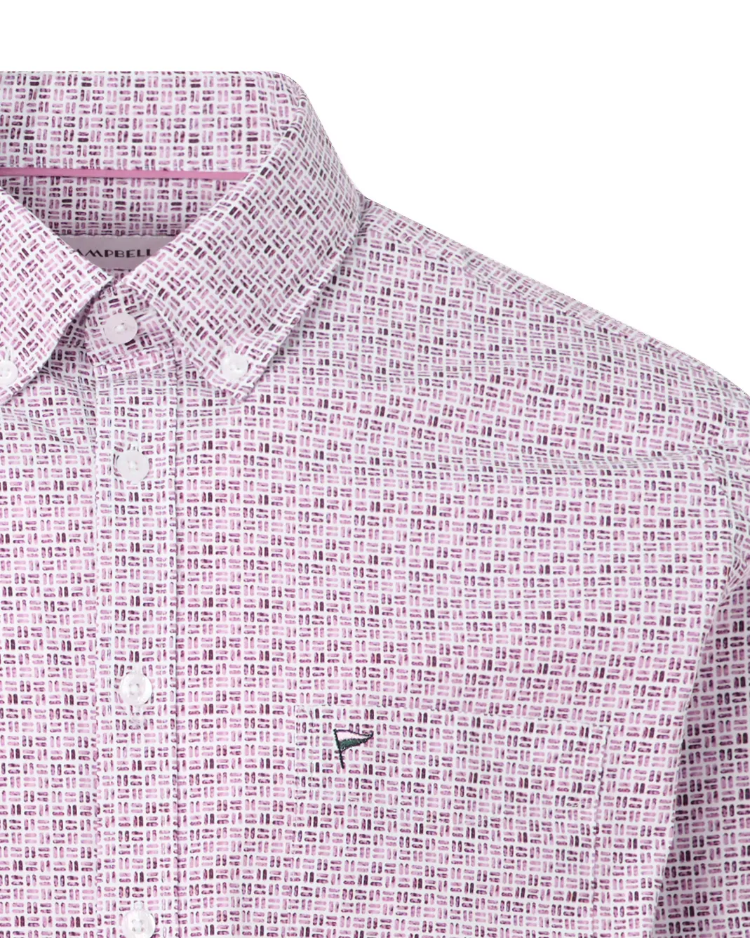 Campbell Ranger Casual Overhemd Wild Ginger dark red 106494-002-L