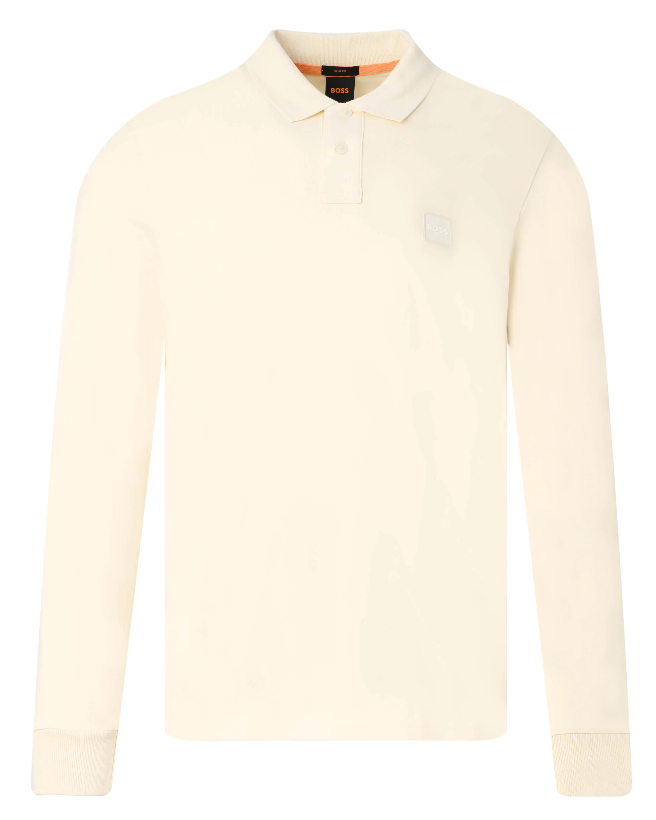 Boss Casual Polo Lange mouw Geel 106645-001-L