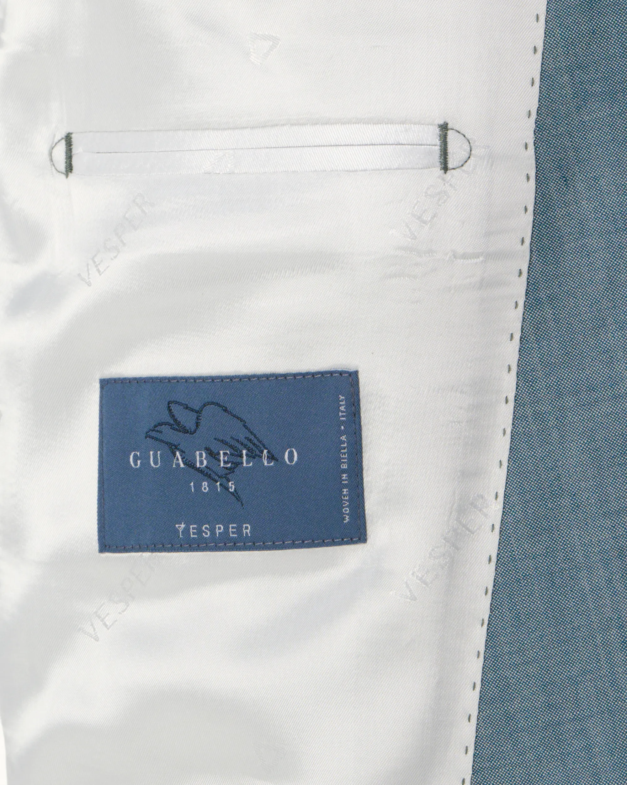 Vesper Draper 3-delig Trouwpak Groen uni 106747-001-44