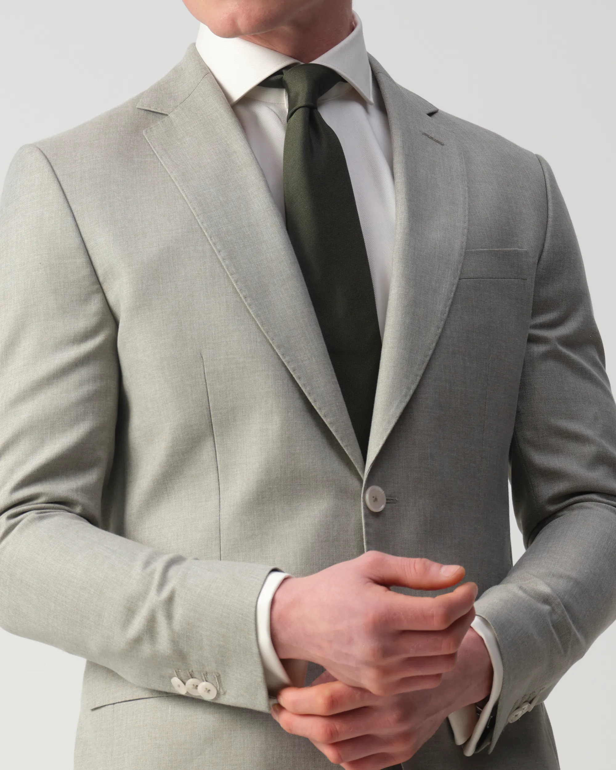 Vesper Draper 2-delig Trouwpak Light Green 106748-001-44