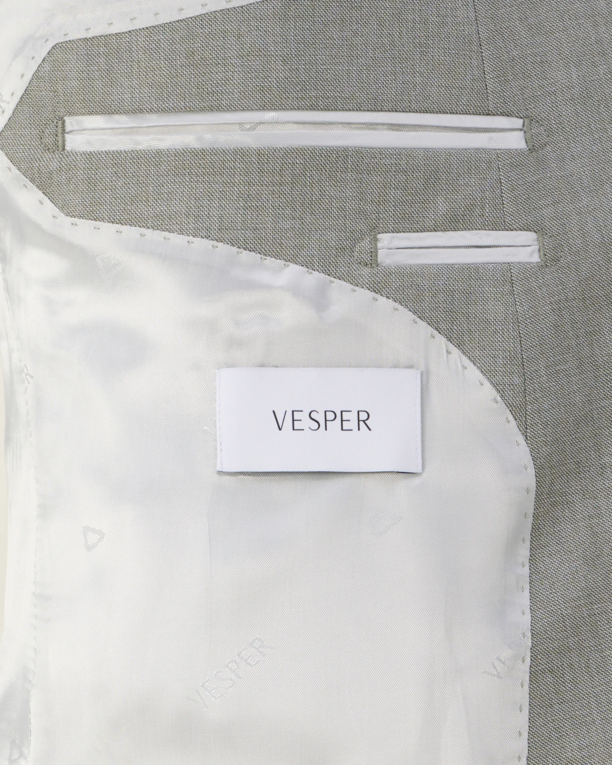 Vesper Draper 2-delig Trouwpak Light Green 106748-001-44