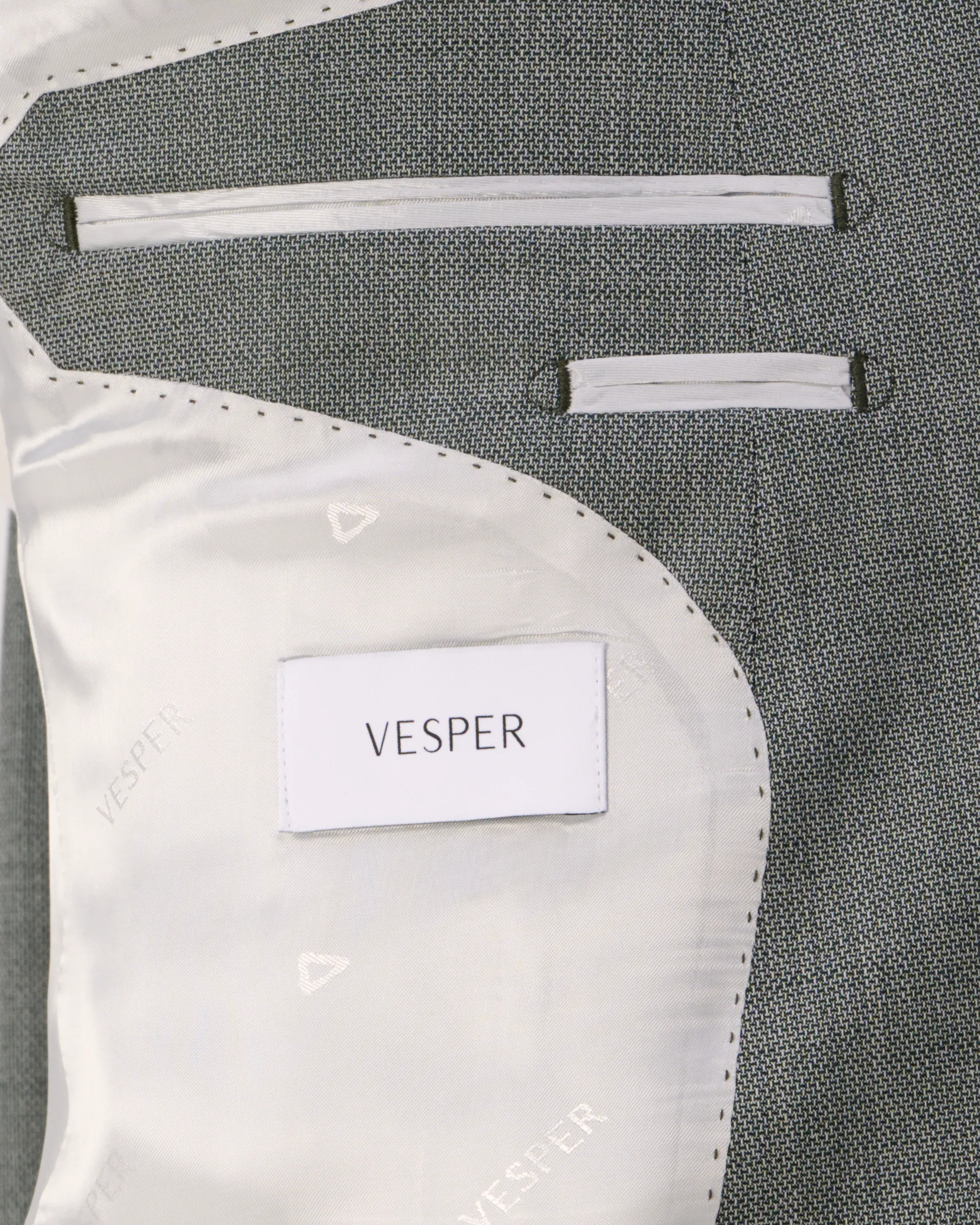 Vesper Draper 3-delig Trouwpak Light Green 106752-001-44