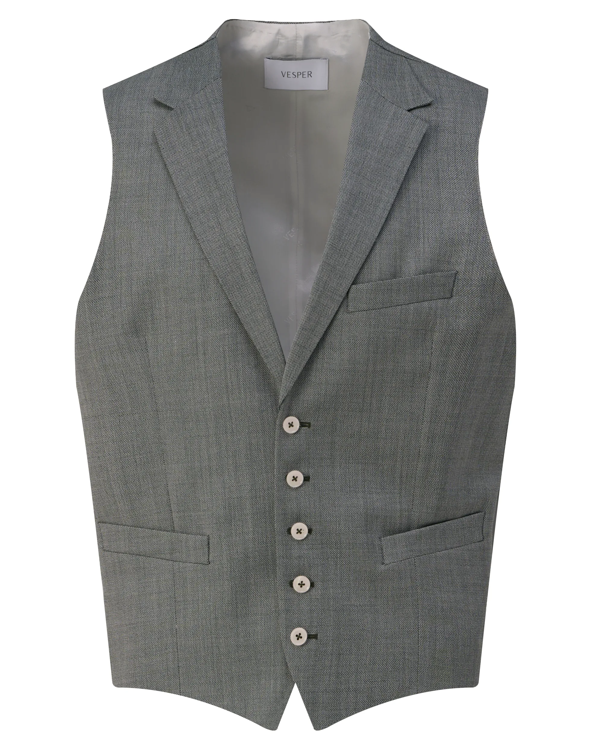 Vesper Draper 3-delig Trouwpak Light Green 106752-001-44