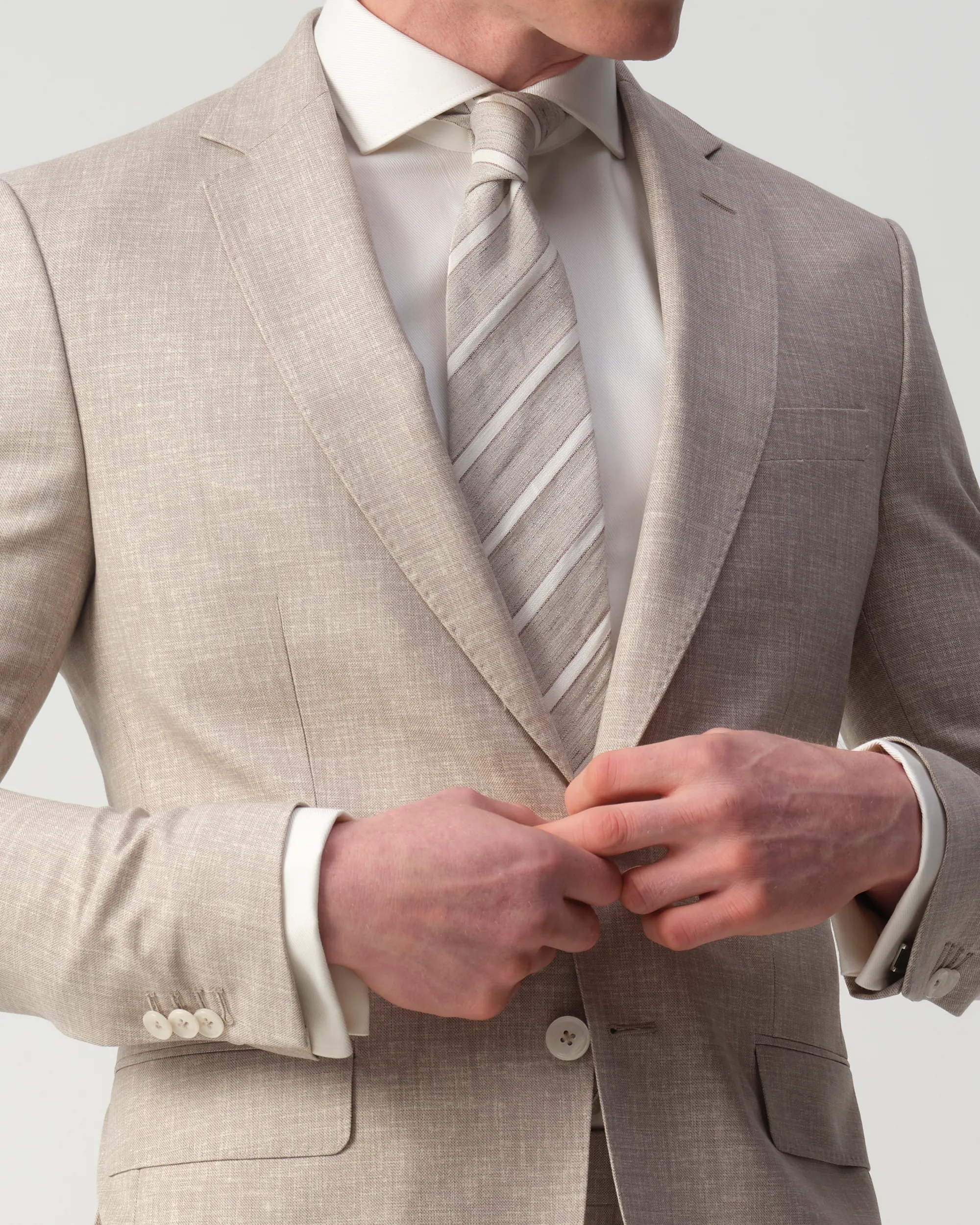 Vesper Draper 2-delig Trouwpak Sand 106753-002-44