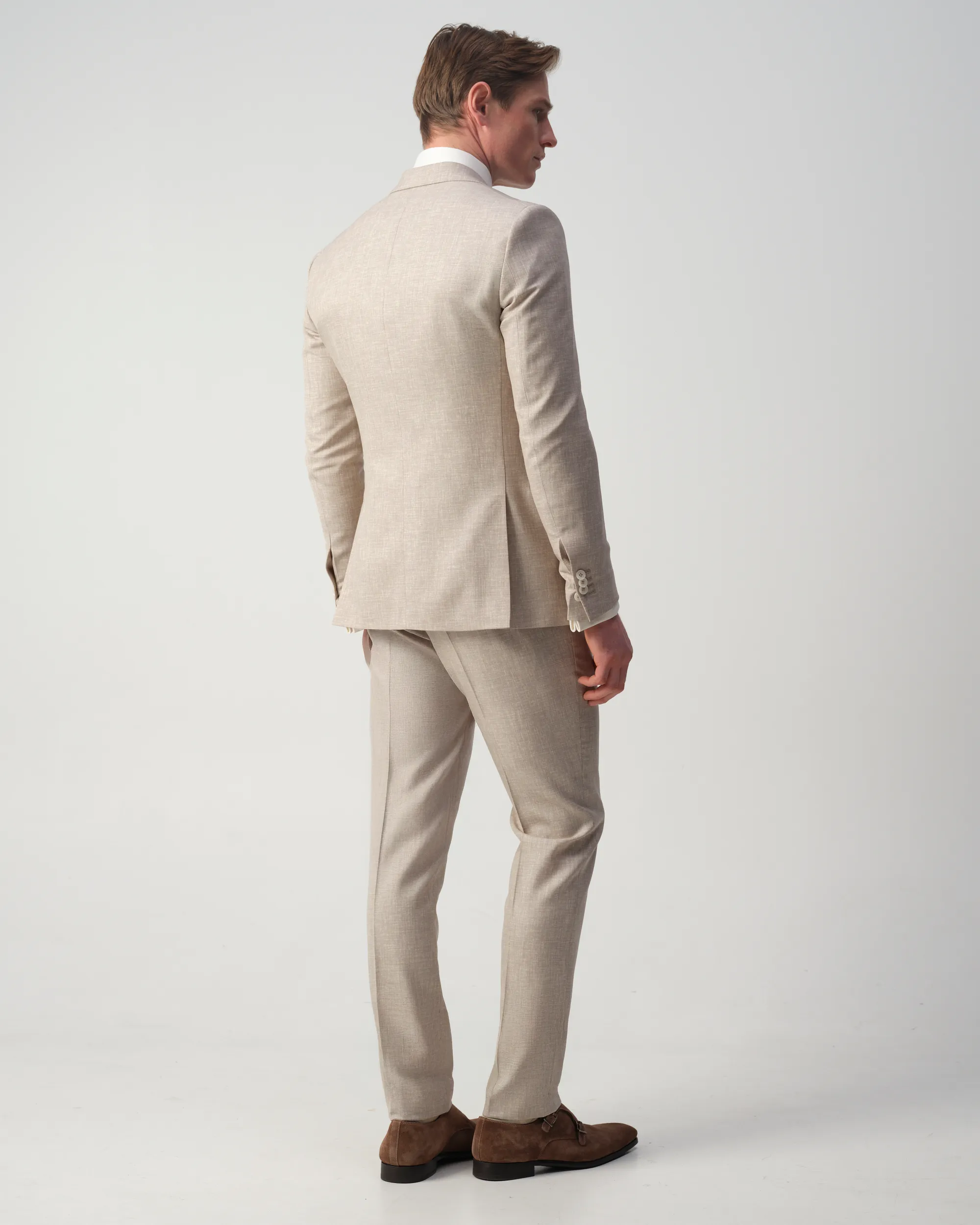Vesper Draper 2-delig Trouwpak Sand 106753-002-44