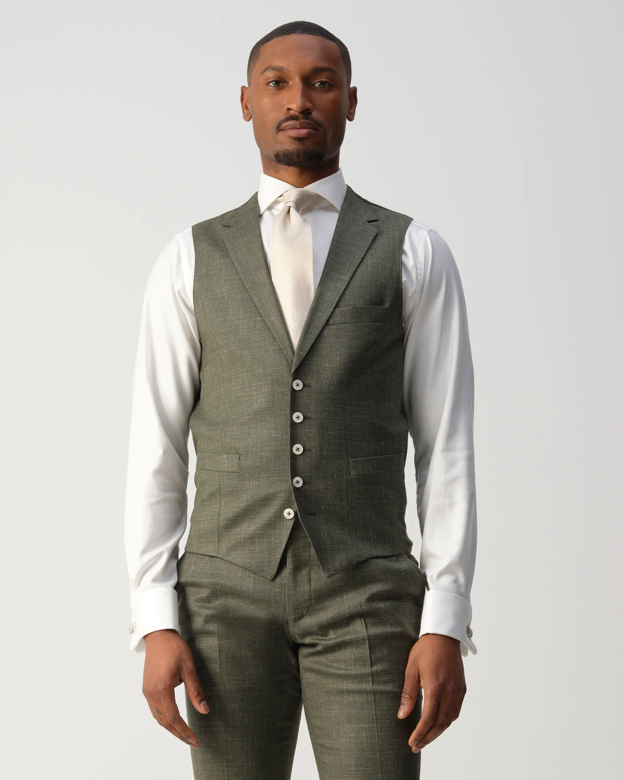 Vesper Ginsberg Gilet Groen uni 106756-001-46