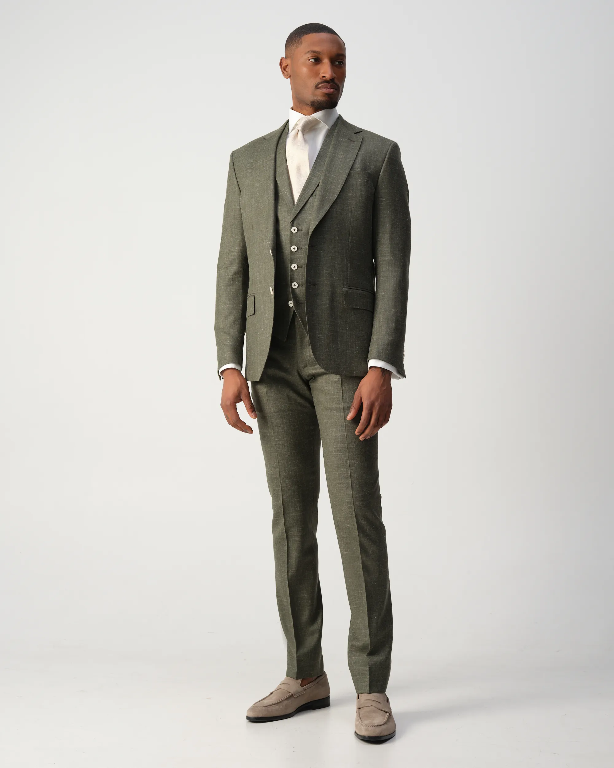 Vesper Ginsberg Gilet Groen uni 106756-001-46