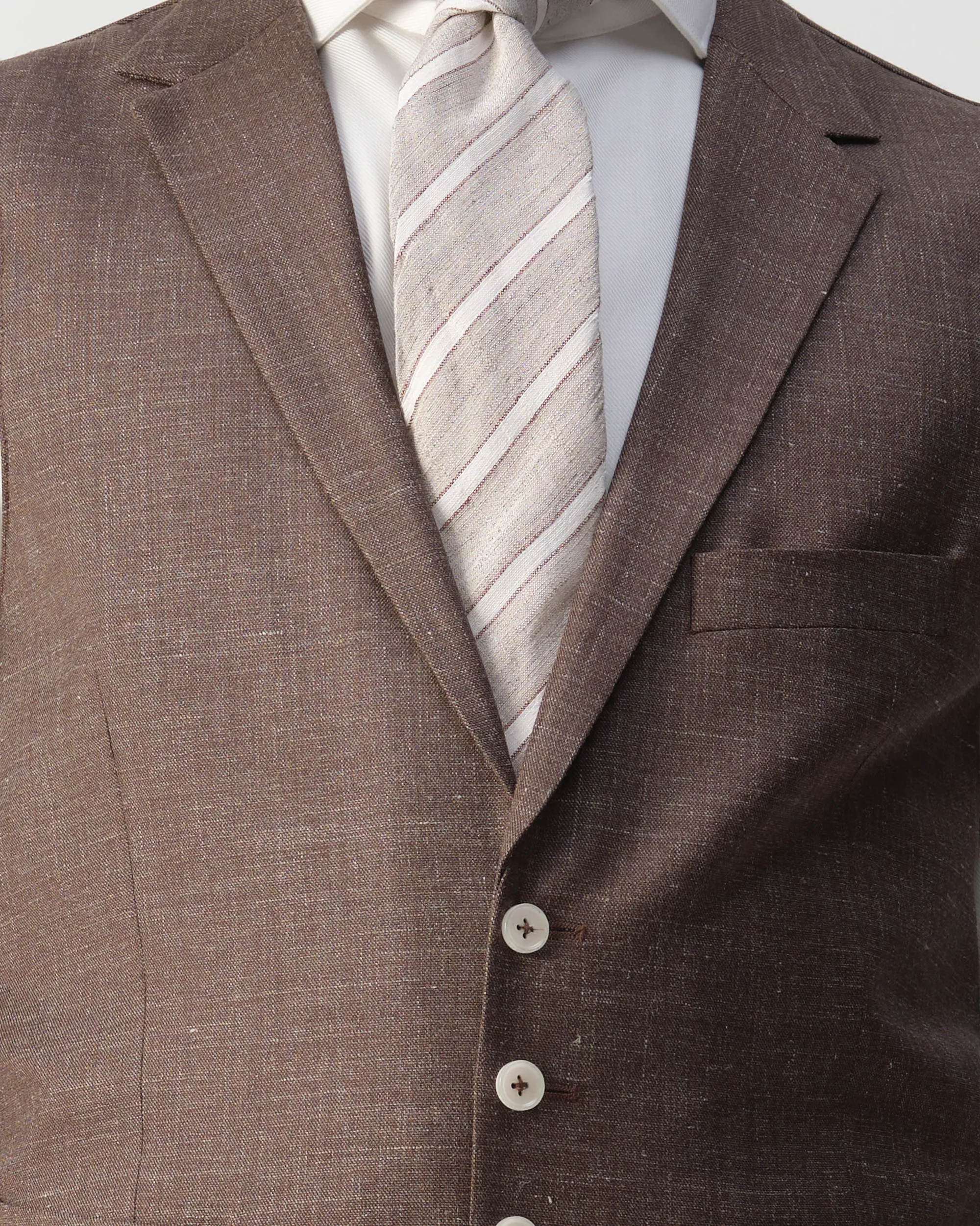 Vesper Ginsberg Gilet Bruin uni 106756-002-46