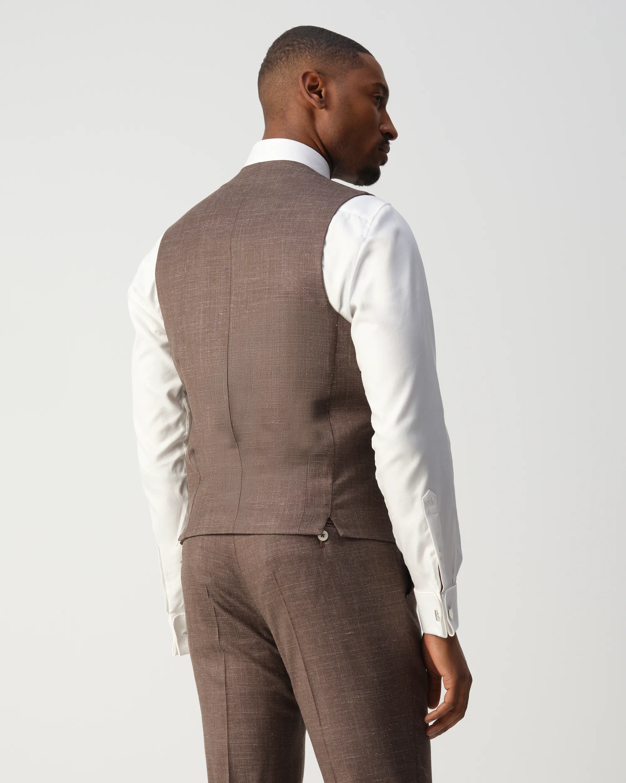 Vesper Ginsberg Gilet Bruin uni 106756-002-46