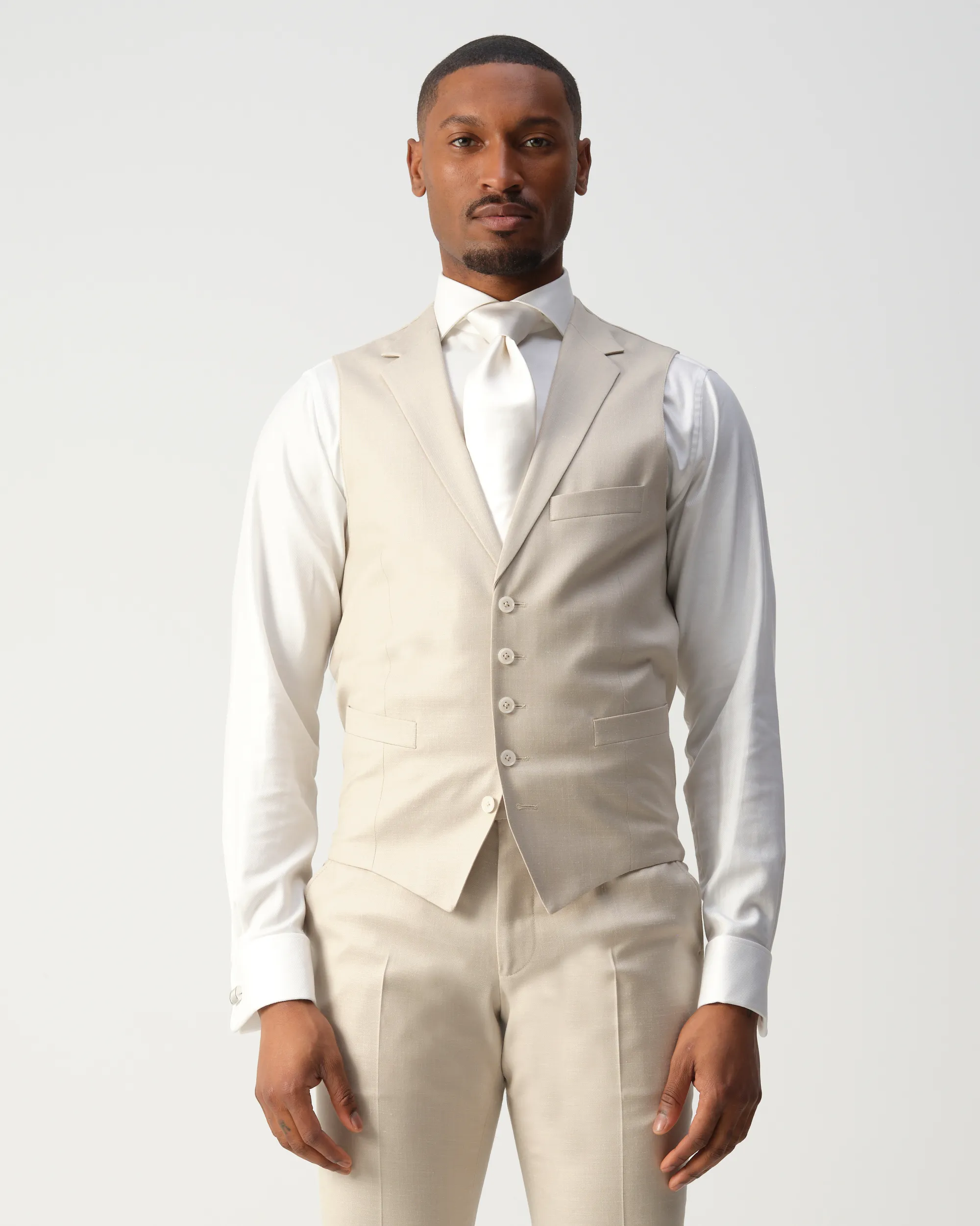 Vesper Ginsberg Gilet Sand 106756-003-46