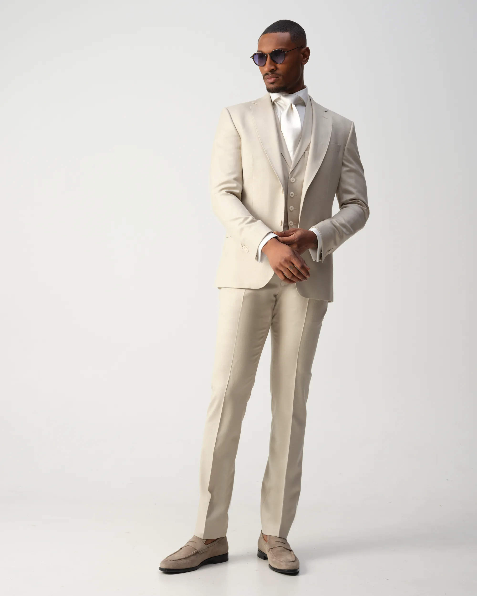 Vesper Ginsberg Gilet Sand 106756-003-46