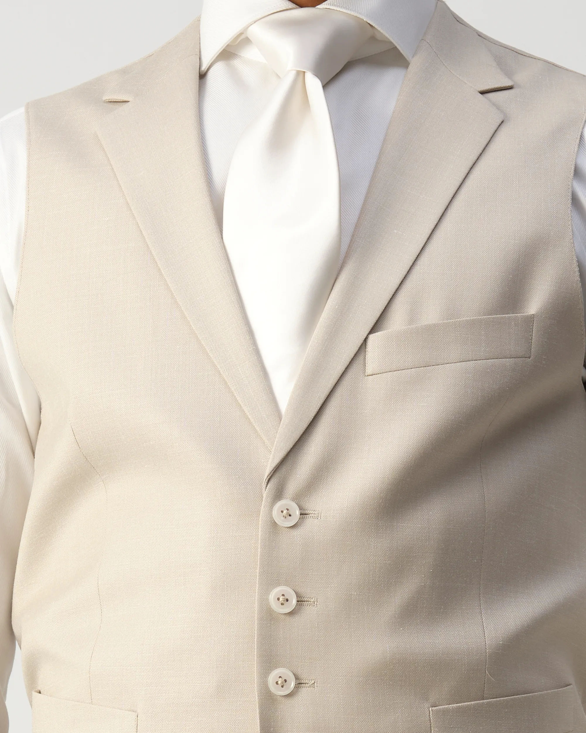 Vesper Ginsberg Gilet Sand 106756-003-46