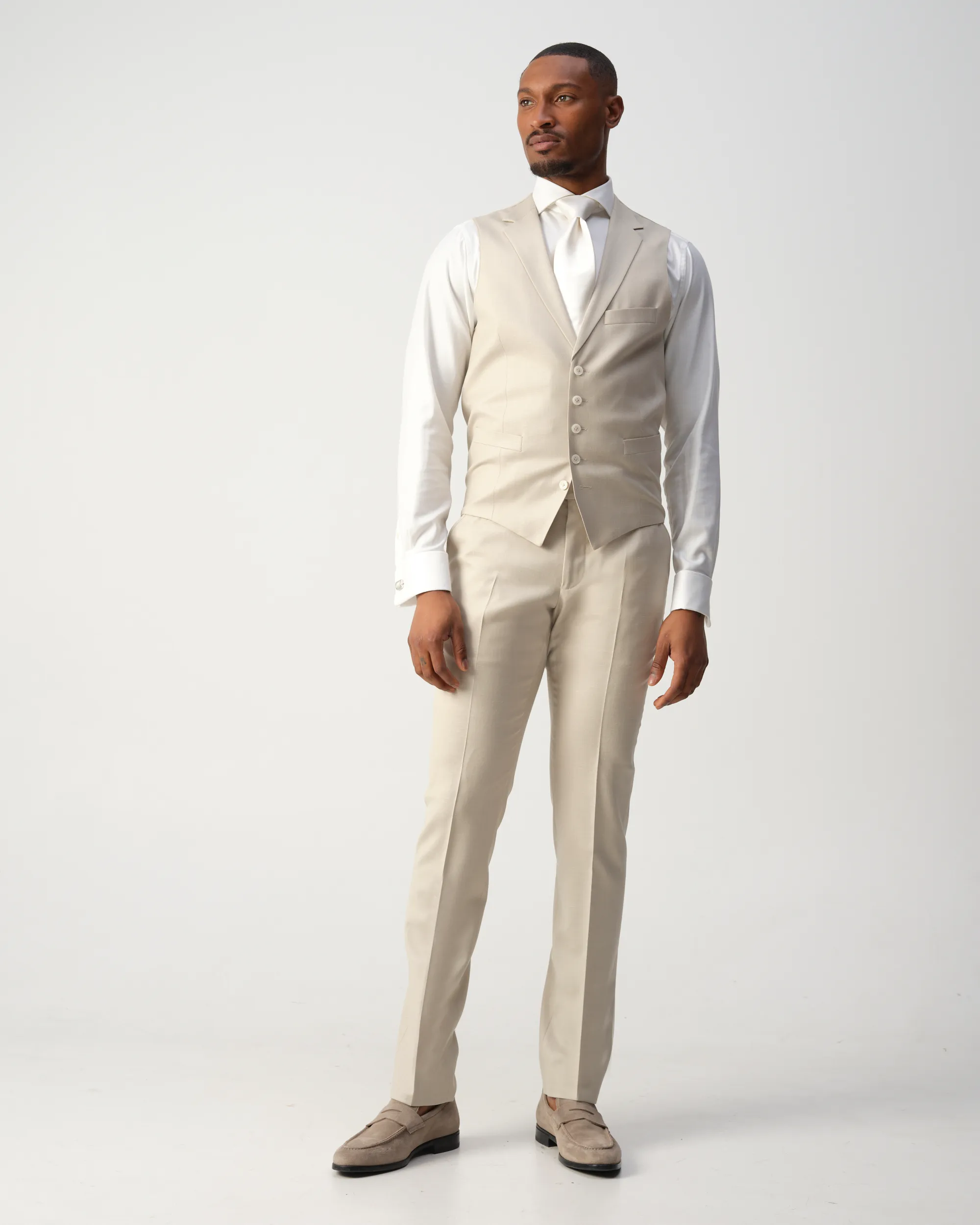 Vesper Ginsberg Gilet Sand 106756-003-46