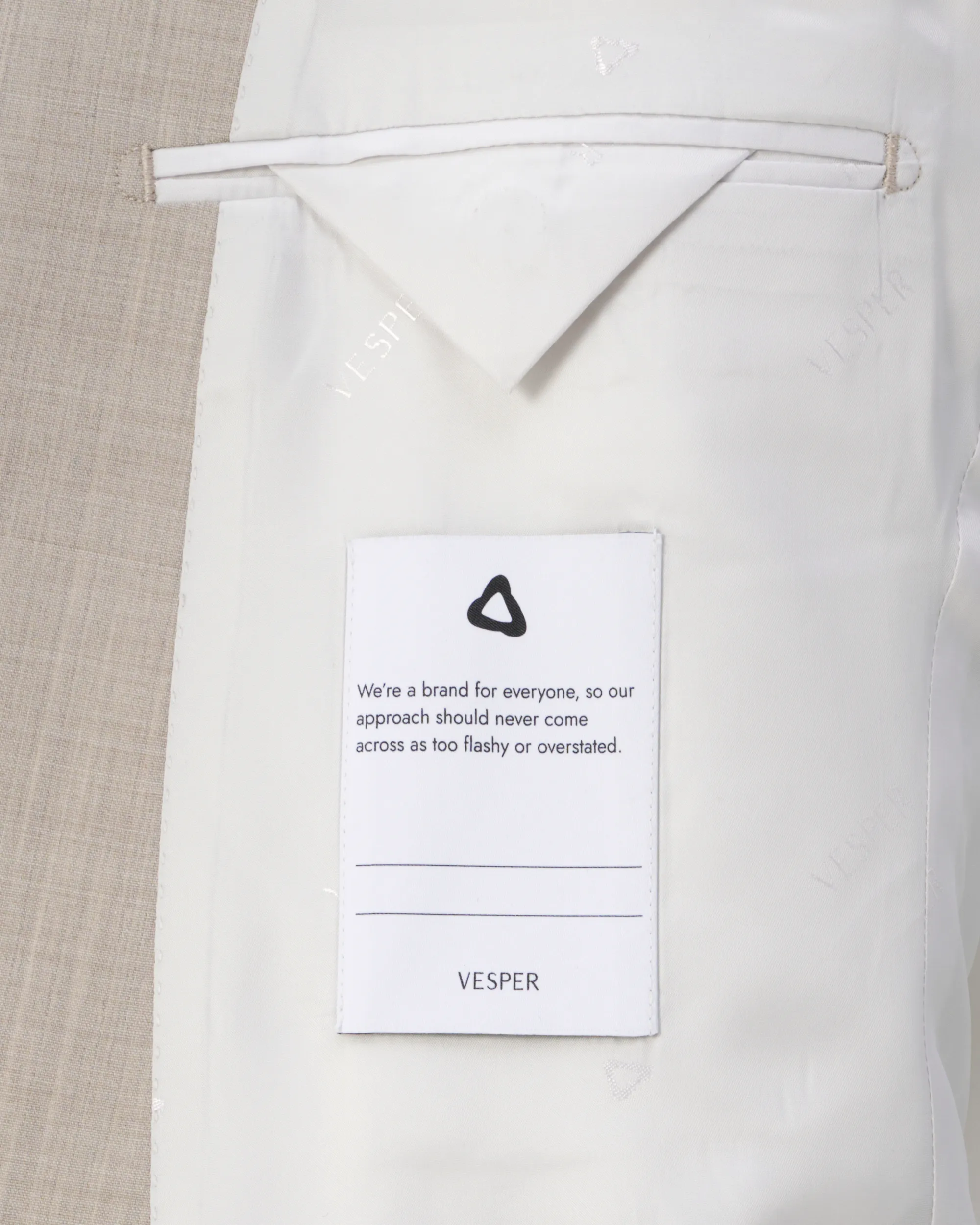 Vesper Draper 2-delig Pak Beige uni 106757-001-44