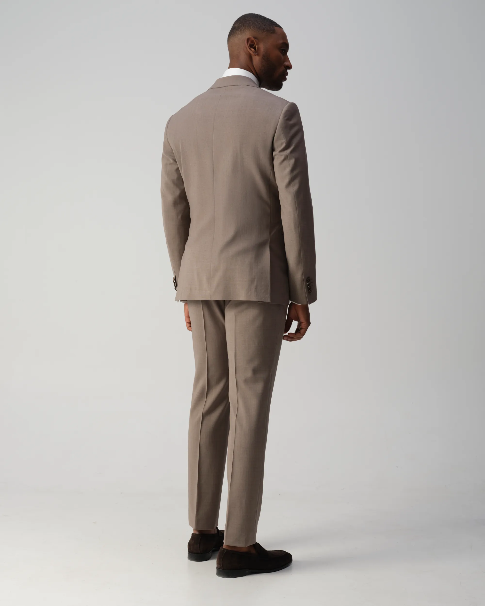 Vesper Draper 2-delig Pak Lichtbruin uni 106757-002-44