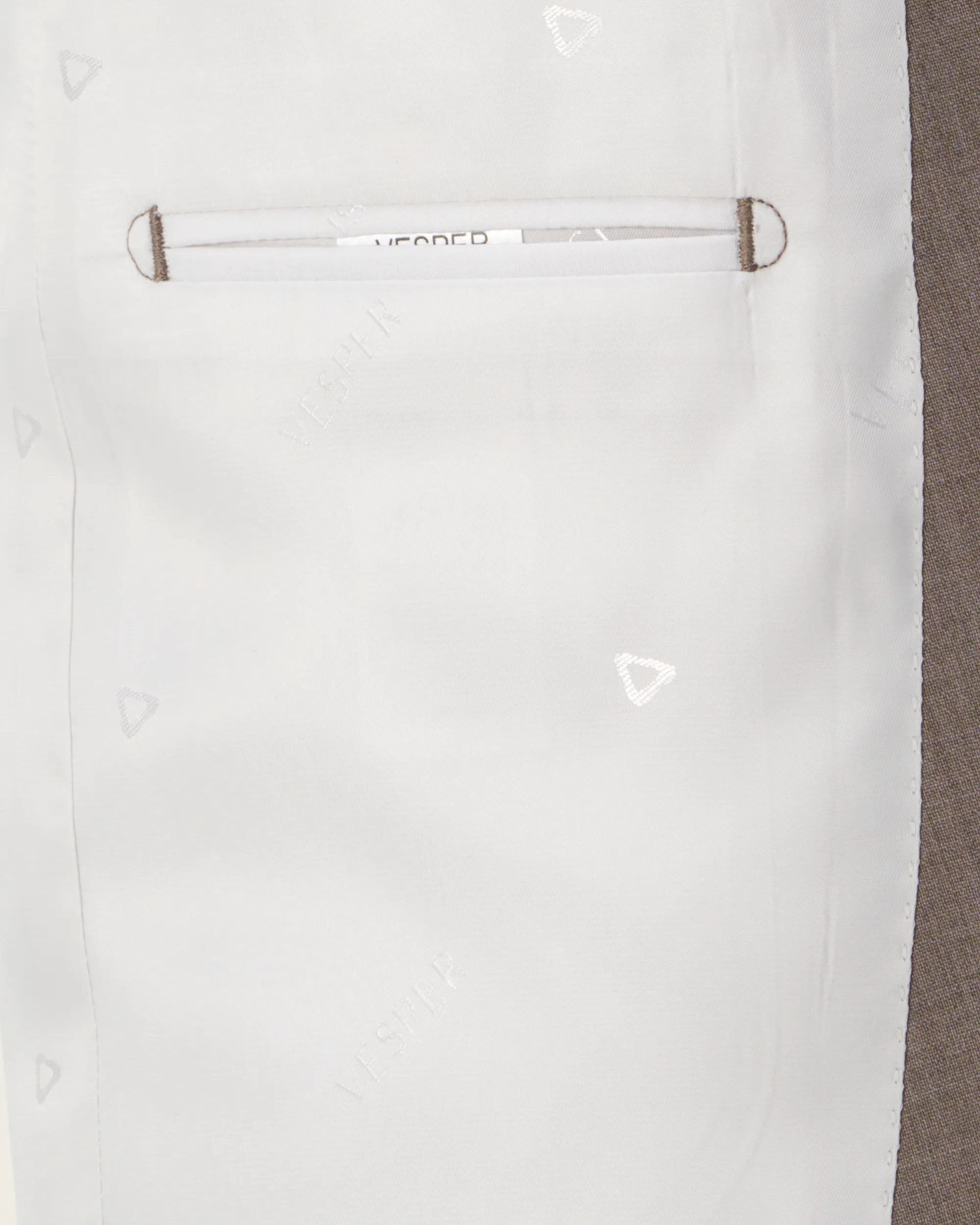 Vesper Draper 2-delig Pak Lichtbruin uni 106757-002-44