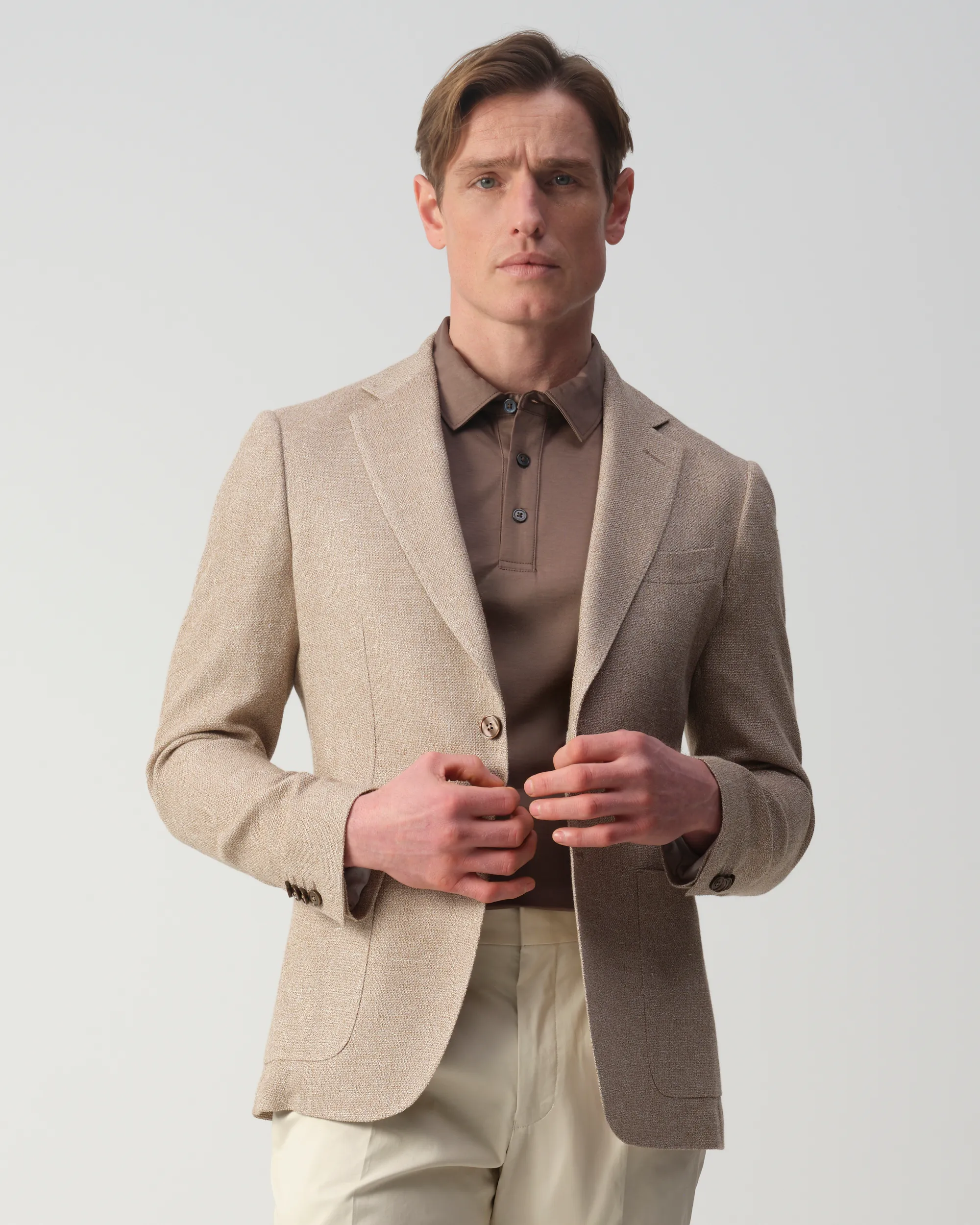 Vesper Sterling Colbert Lichtbruin uni 106759-001-46