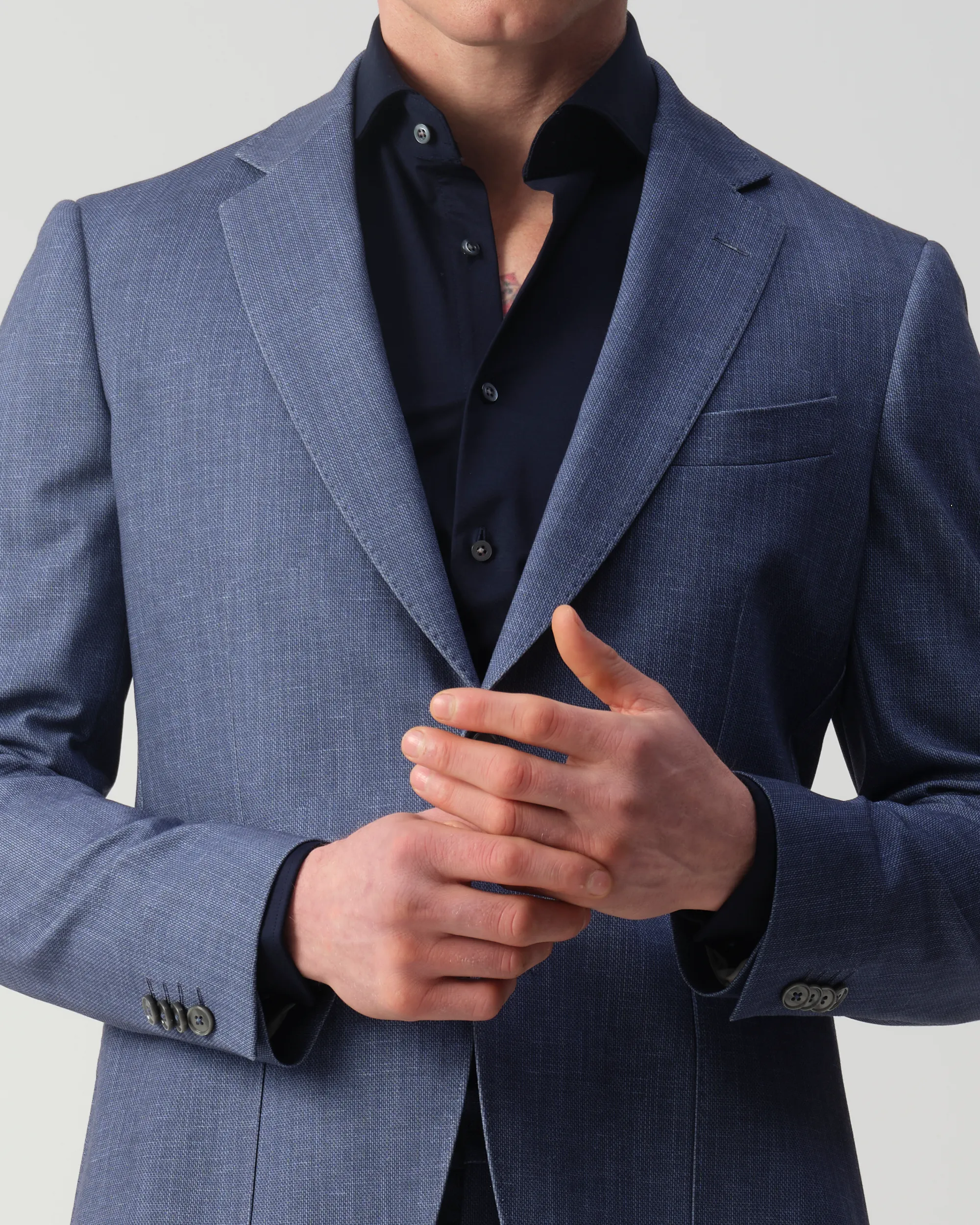 Vesper Sterling Colbert Blauw uni 106761-001-25