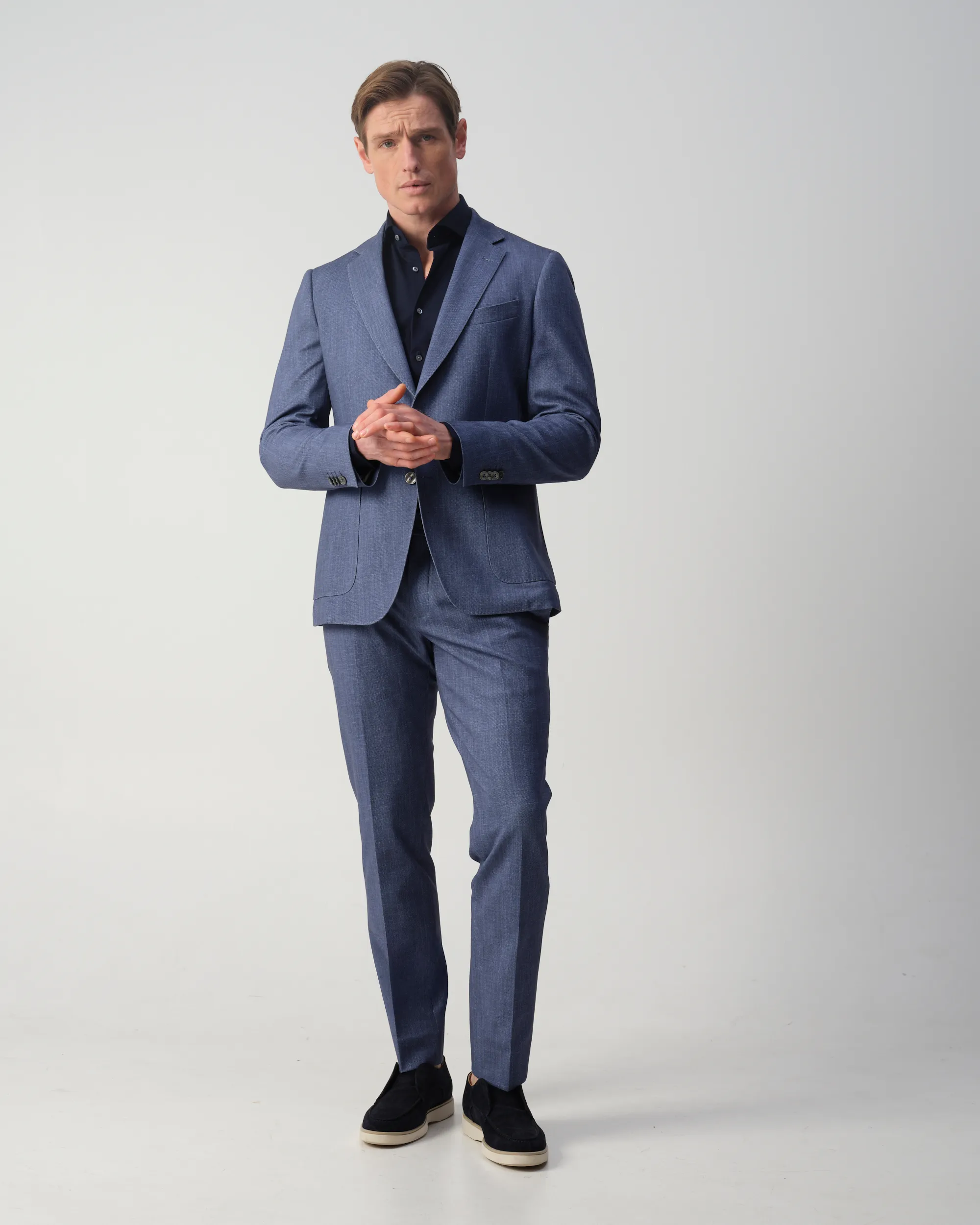 Vesper Sterling Colbert Blauw uni 106761-001-25