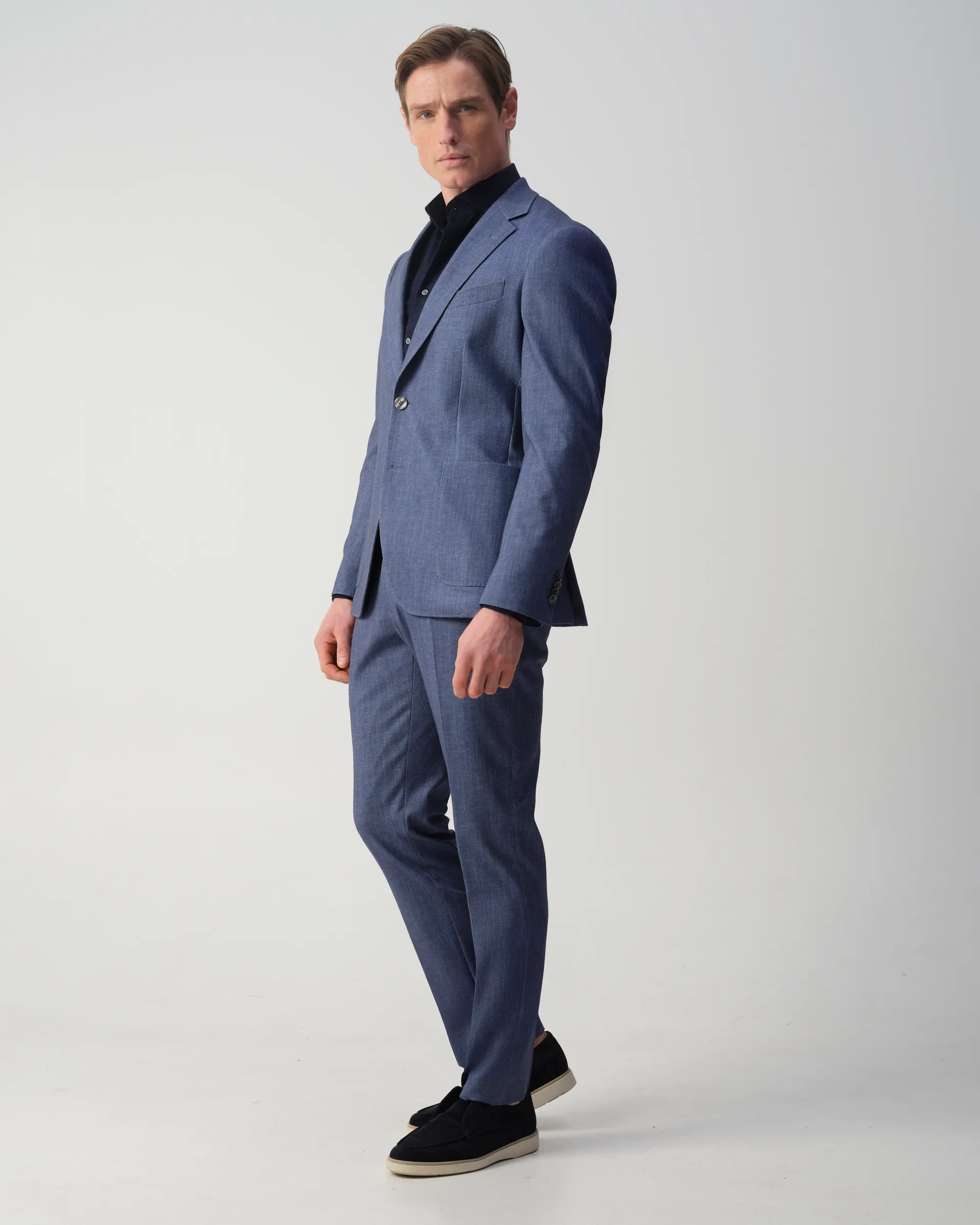 Vesper Sterling Colbert Blauw uni 106761-001-25