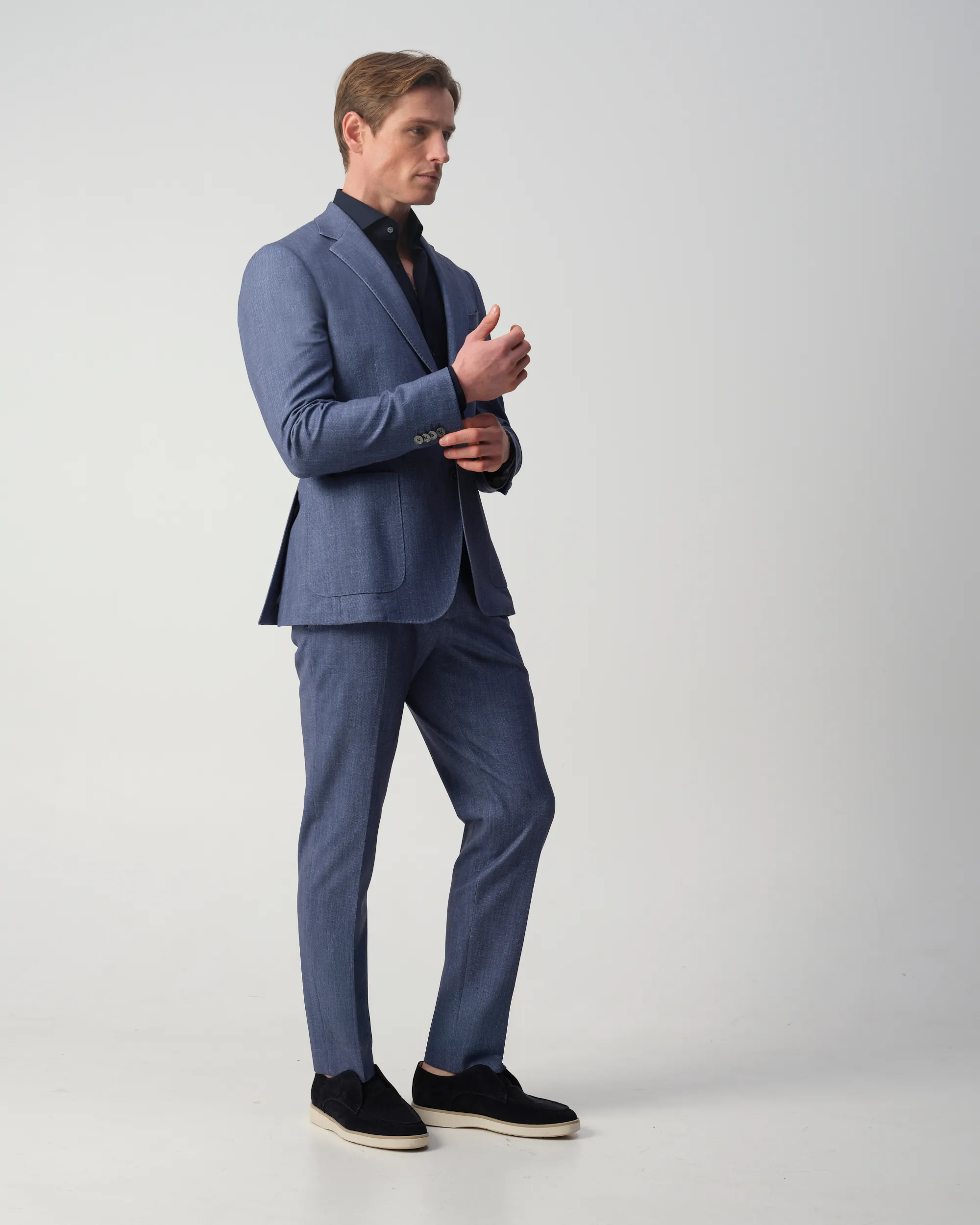 Vesper Sterling Colbert Blauw uni 106761-001-25