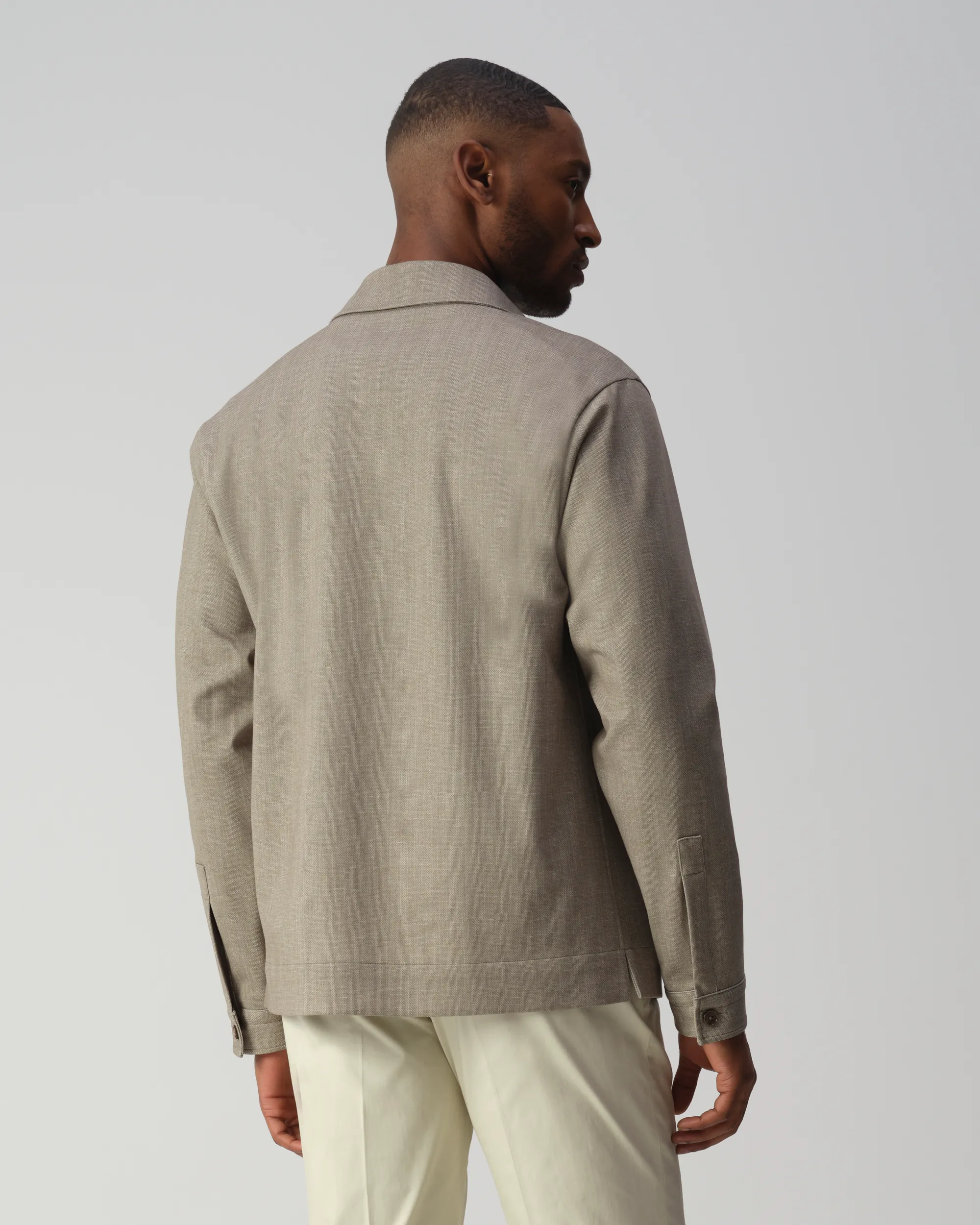 Vesper Pryce Overshirt Groen uni 106762-002-46