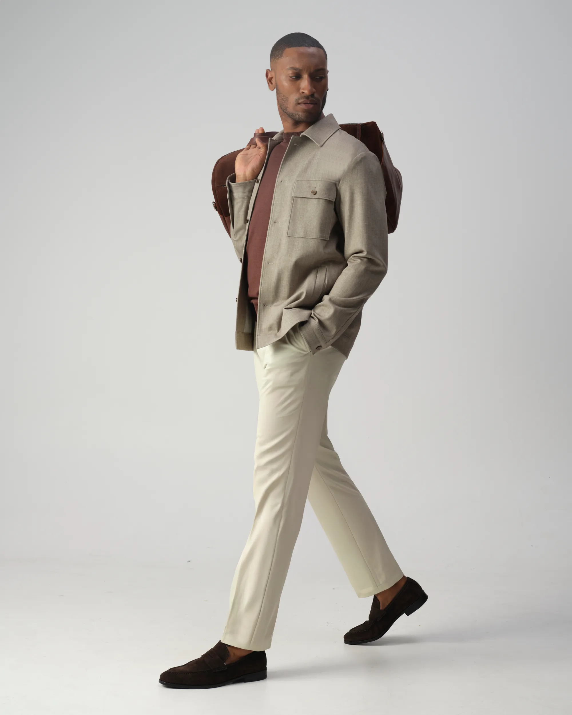 Vesper Pryce Overshirt Groen uni 106762-002-46