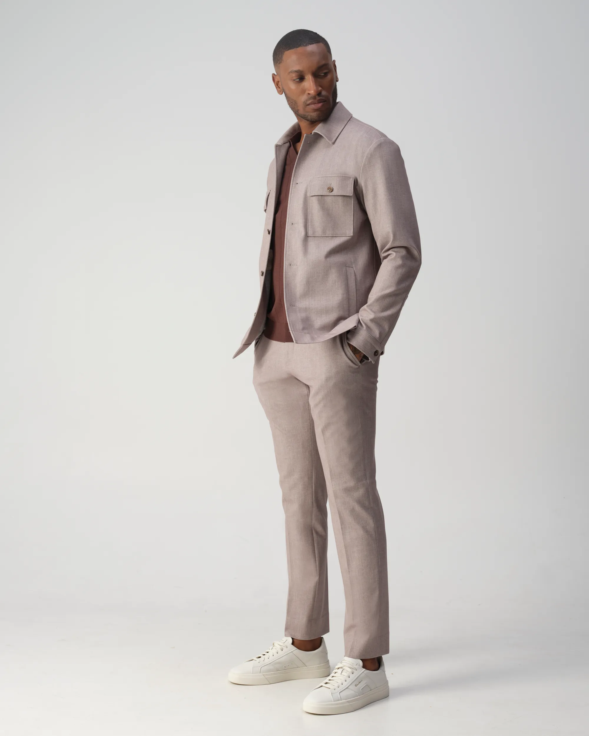 Vesper Pryce Overshirt Beige uni 106762-003-46