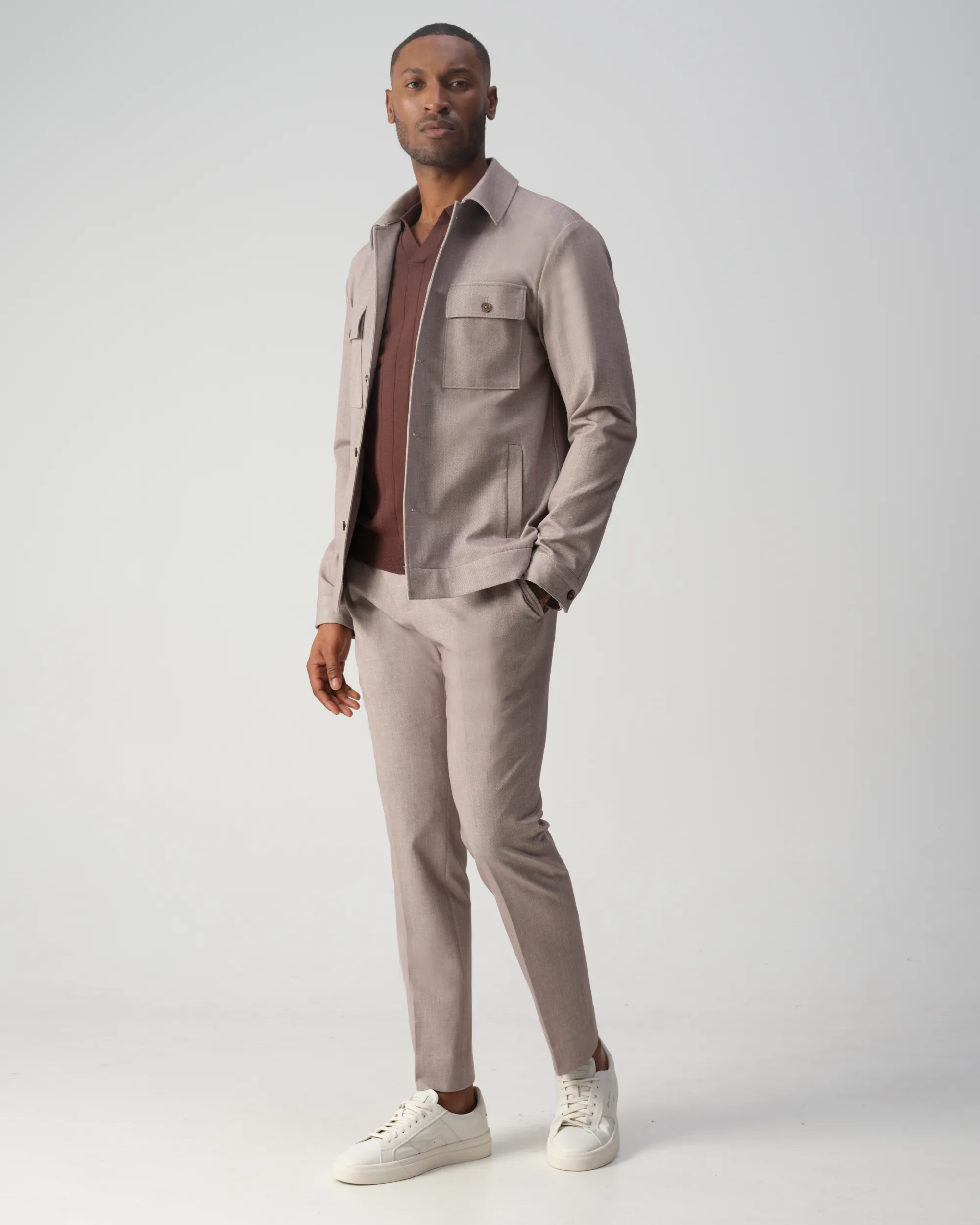 Vesper Pryce Overshirt Beige uni 106762-003-46