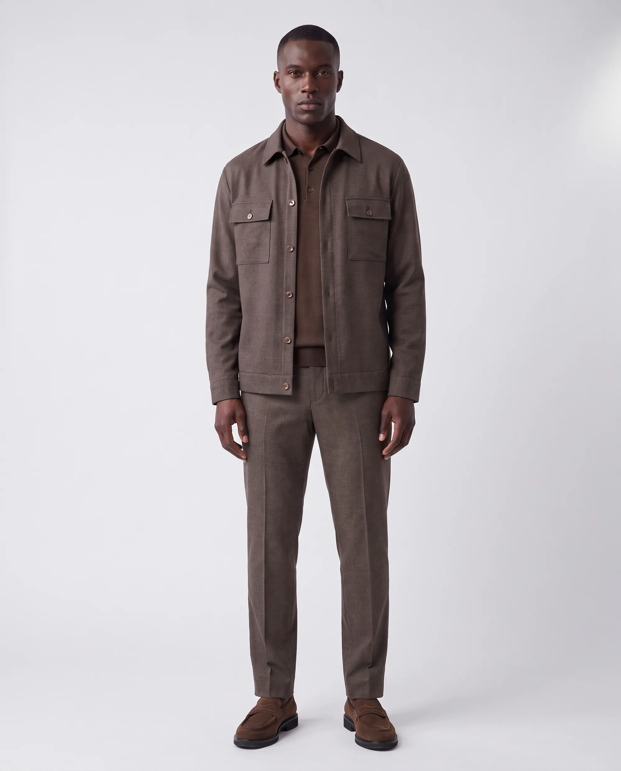 Vesper Pryce Overshirt Bruin uni 106762-004-46