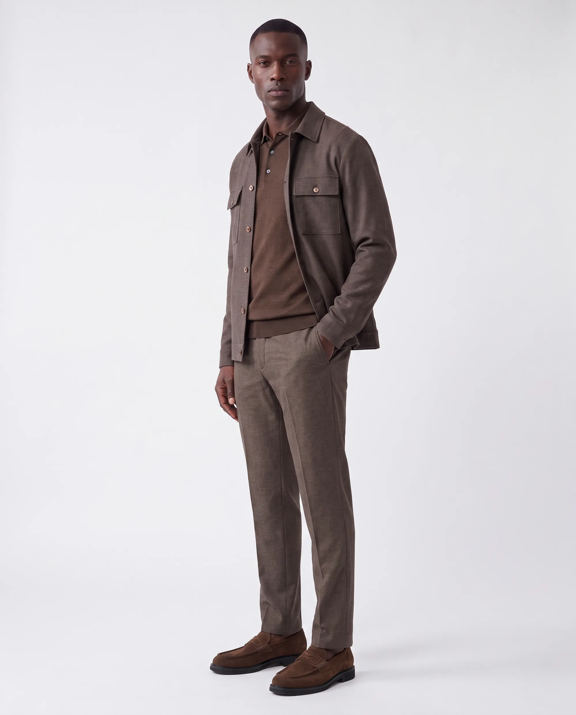 Vesper Pryce Overshirt Bruin uni 106762-004-46