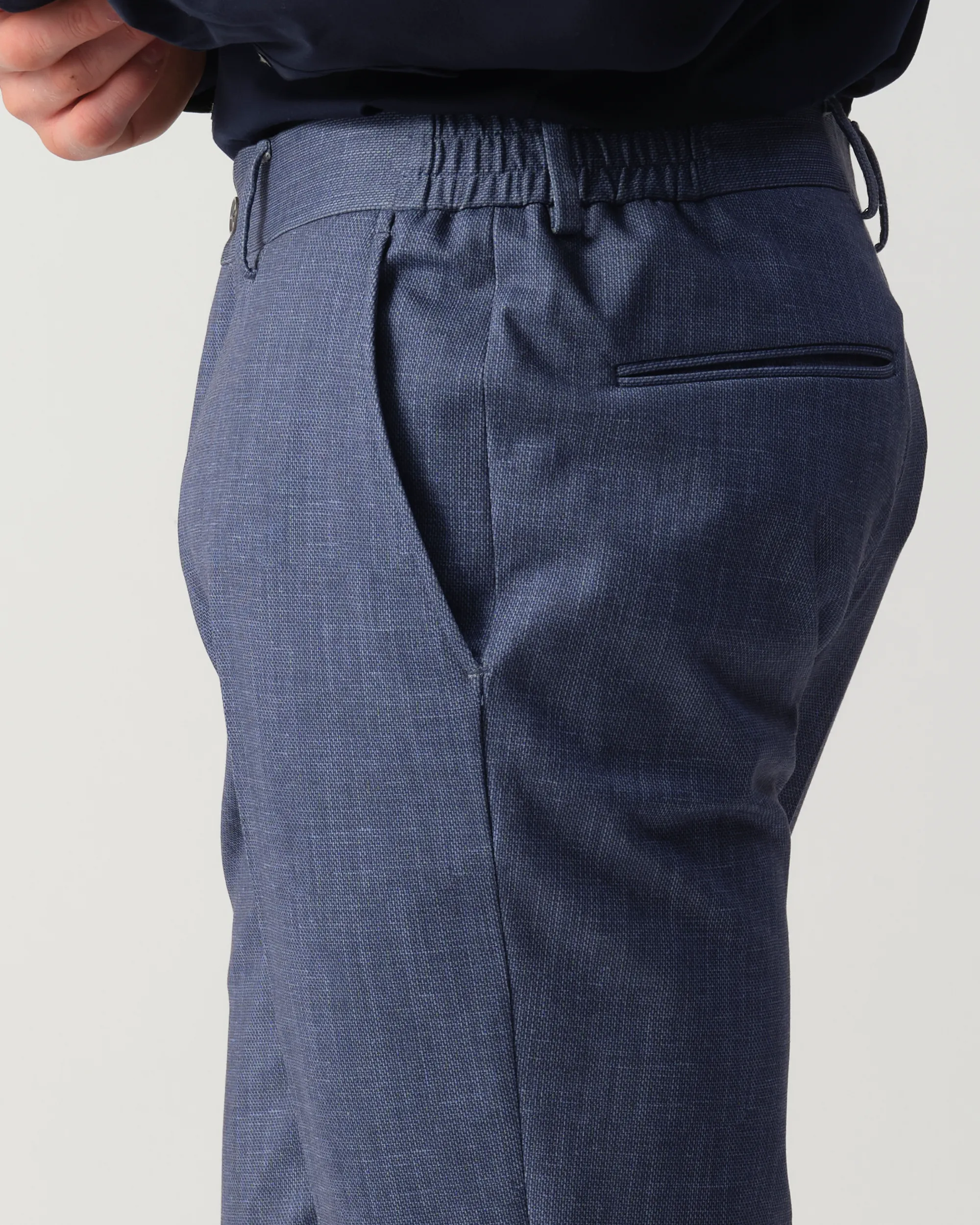 Vesper Cosgroove Pantalon Blauw uni 106763-001-46